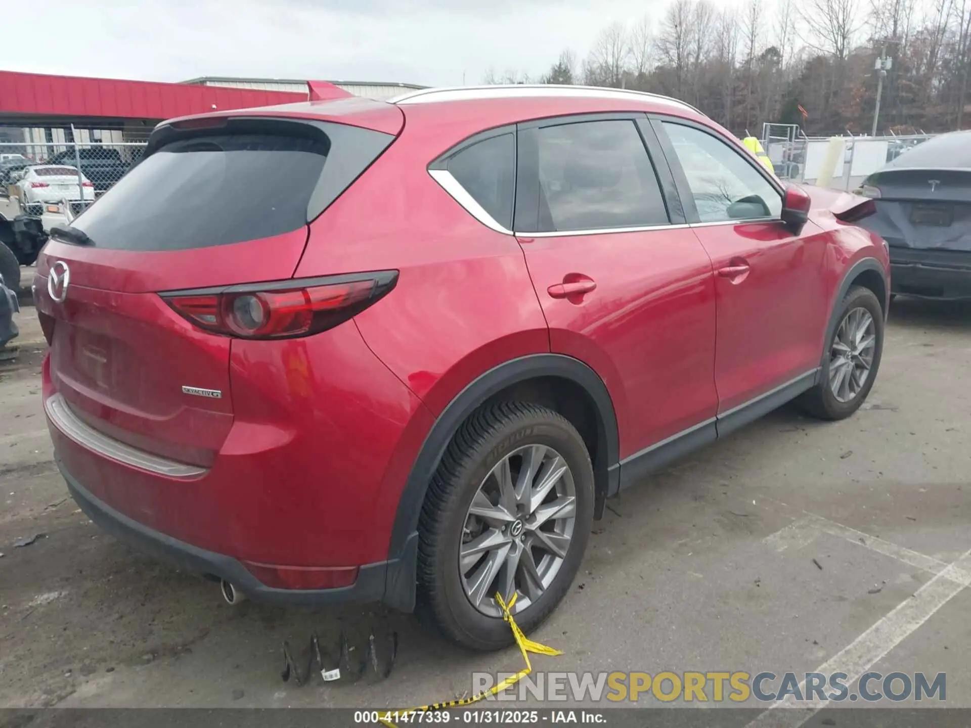4 Фотография поврежденного автомобиля JM3KFADMXL0842026 MAZDA CX-5 2020