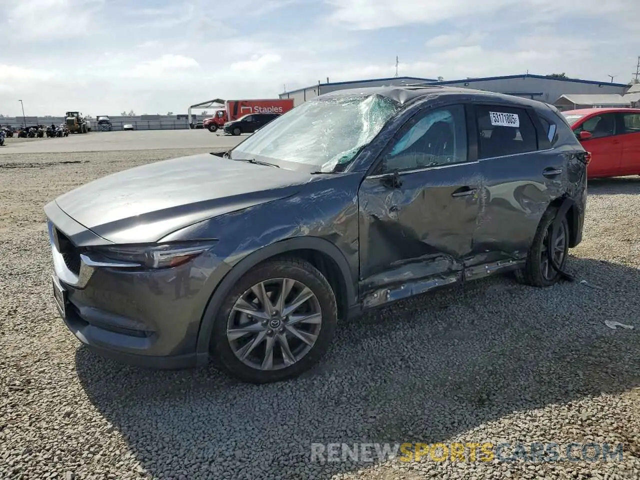 1 Photograph of a damaged car JM3KFBAY7L0814357 MAZDA CX-5 2020