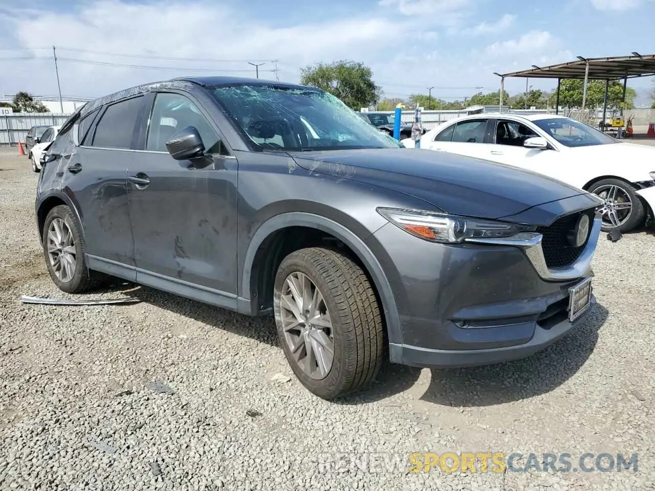 4 Photograph of a damaged car JM3KFBAY7L0814357 MAZDA CX-5 2020