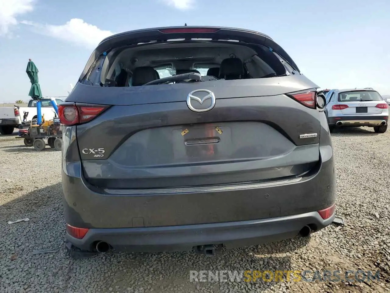 6 Photograph of a damaged car JM3KFBAY7L0814357 MAZDA CX-5 2020