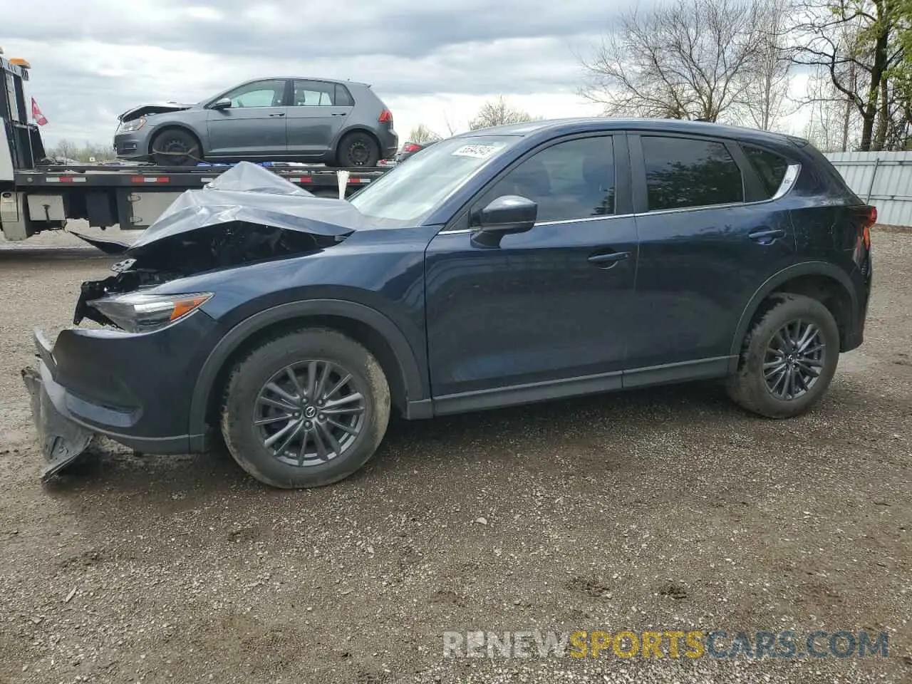 1 Photograph of a damaged car JM3KFBBL0L0771032 MAZDA CX-5 2020