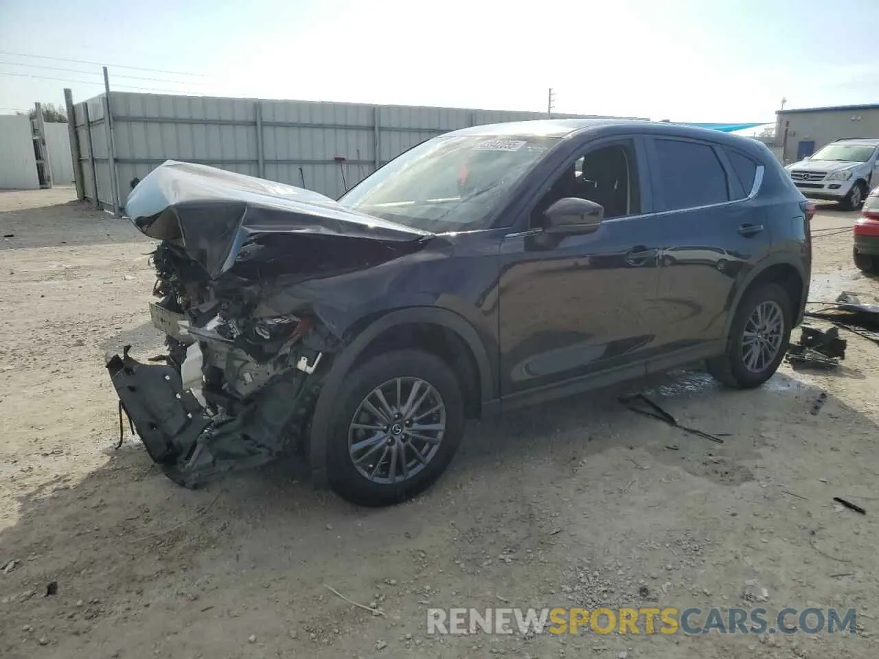 1 Photograph of a damaged car JM3KFBBM1L0805245 MAZDA CX-5 2020