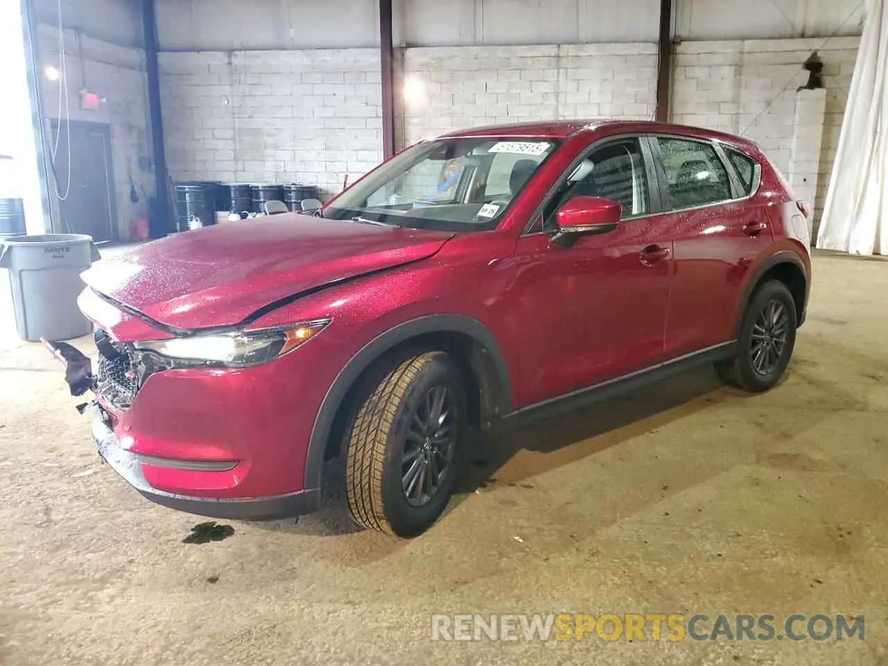 1 Photograph of a damaged car JM3KFBBM9L0747949 MAZDA CX-5 2020