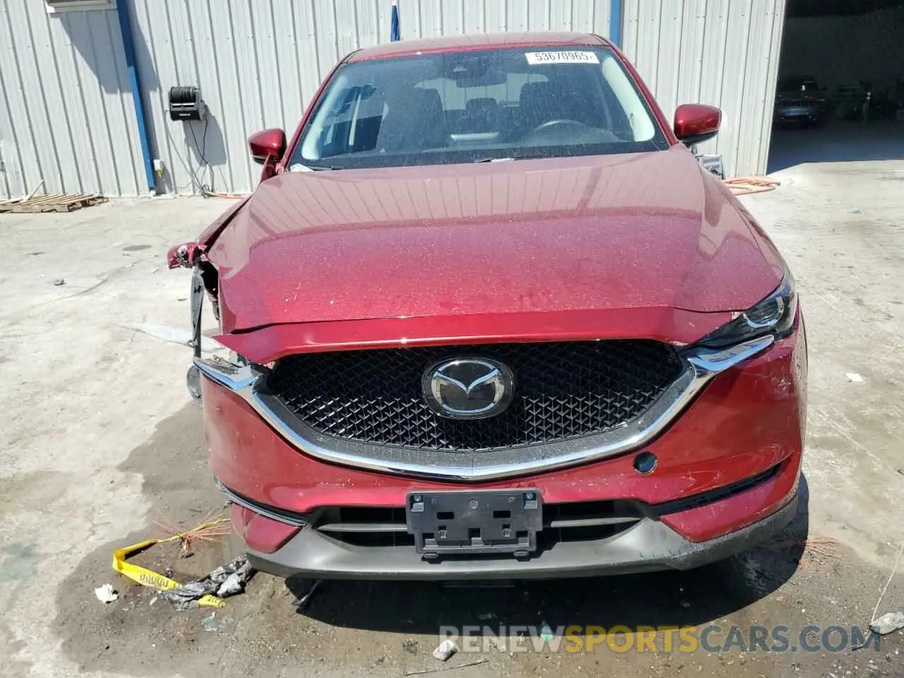 5 Photograph of a damaged car JM3KFBCM0L0838686 MAZDA CX-5 2020