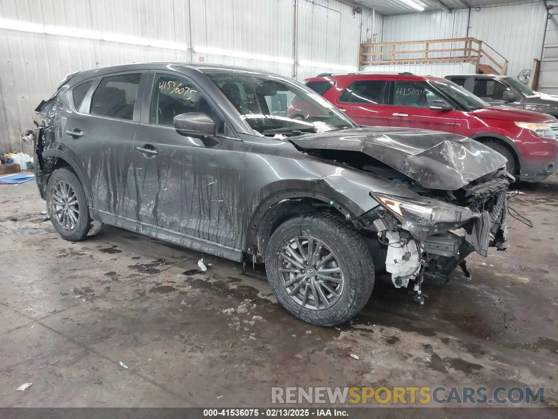 1 Фотография поврежденного автомобиля JM3KFBCM0L0843242 MAZDA CX-5 2020