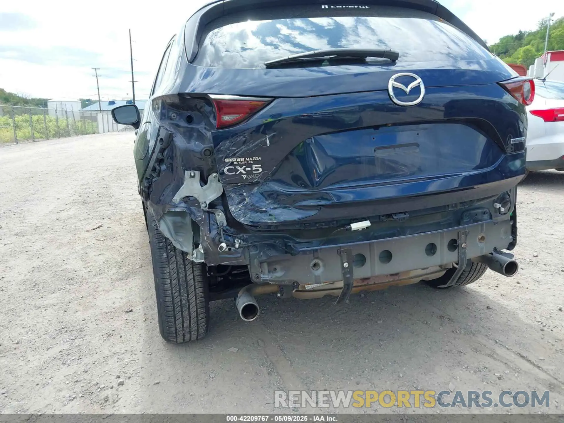 6 Photograph of a damaged car JM3KFBCM1L0737009 MAZDA CX-5 2020