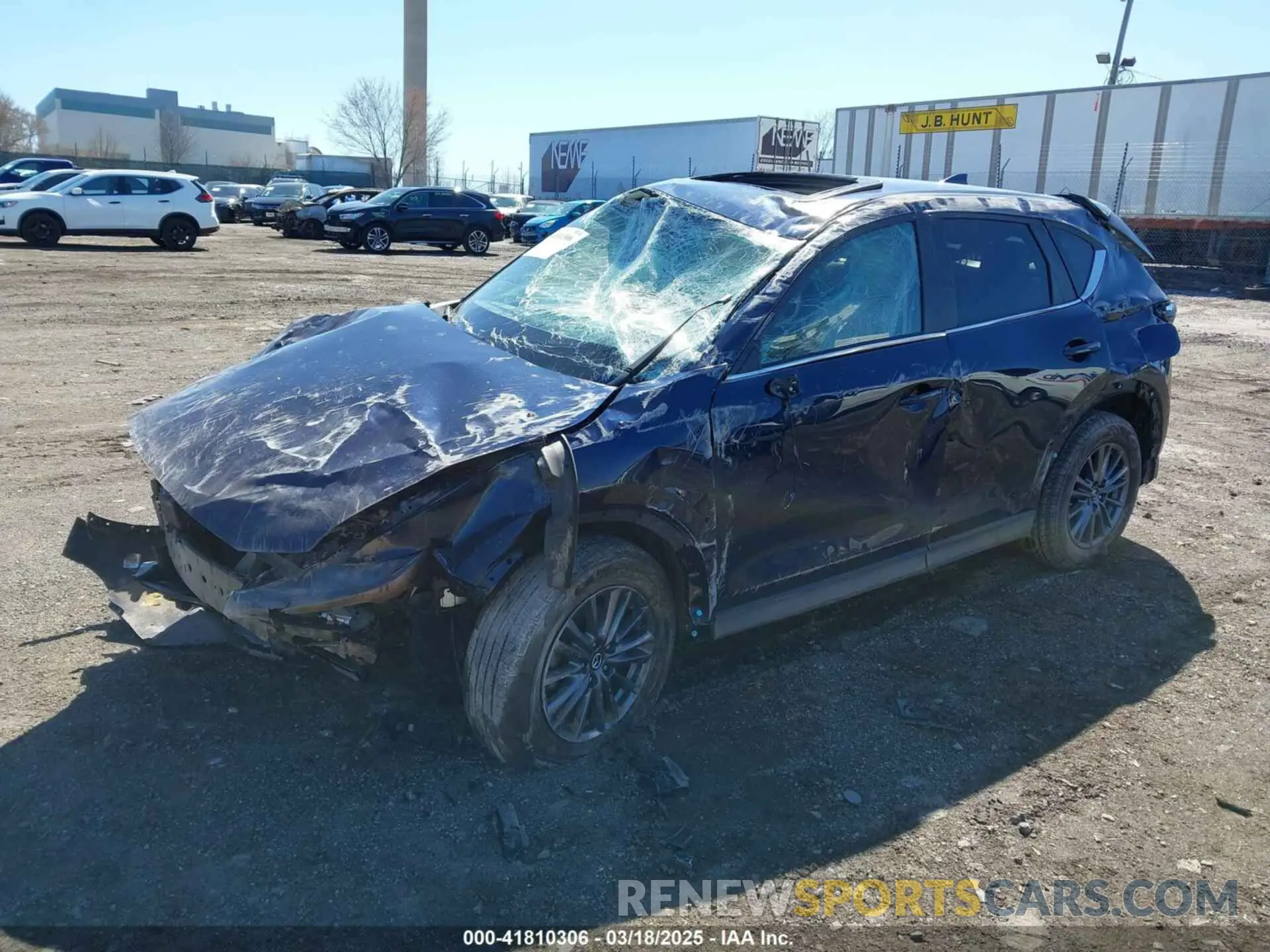 2 Фотография поврежденного автомобиля JM3KFBCM1L0766428 MAZDA CX-5 2020