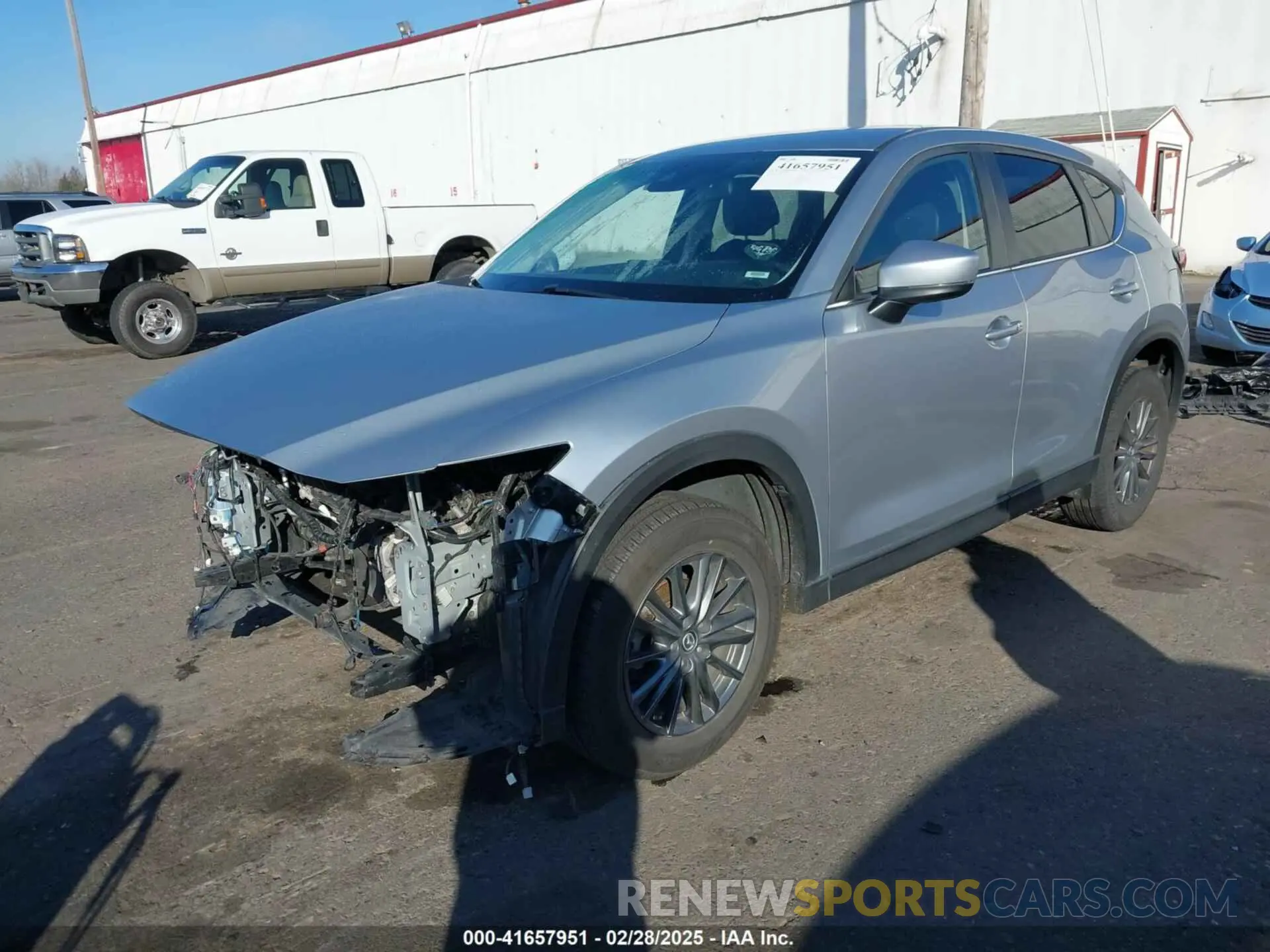 2 Фотография поврежденного автомобиля JM3KFBCM2L0741313 MAZDA CX-5 2020