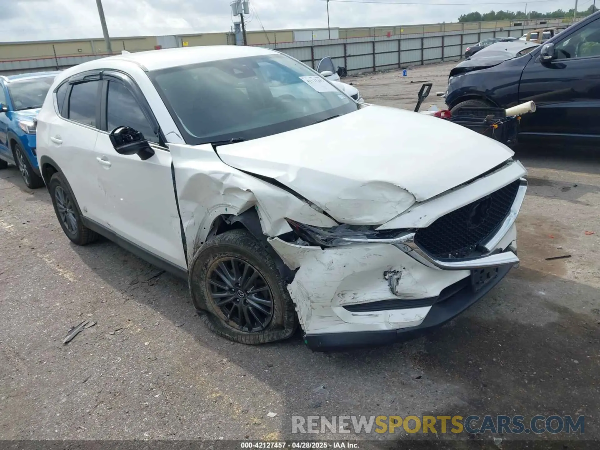 1 Photograph of a damaged car JM3KFBCM2L0786784 MAZDA CX-5 2020