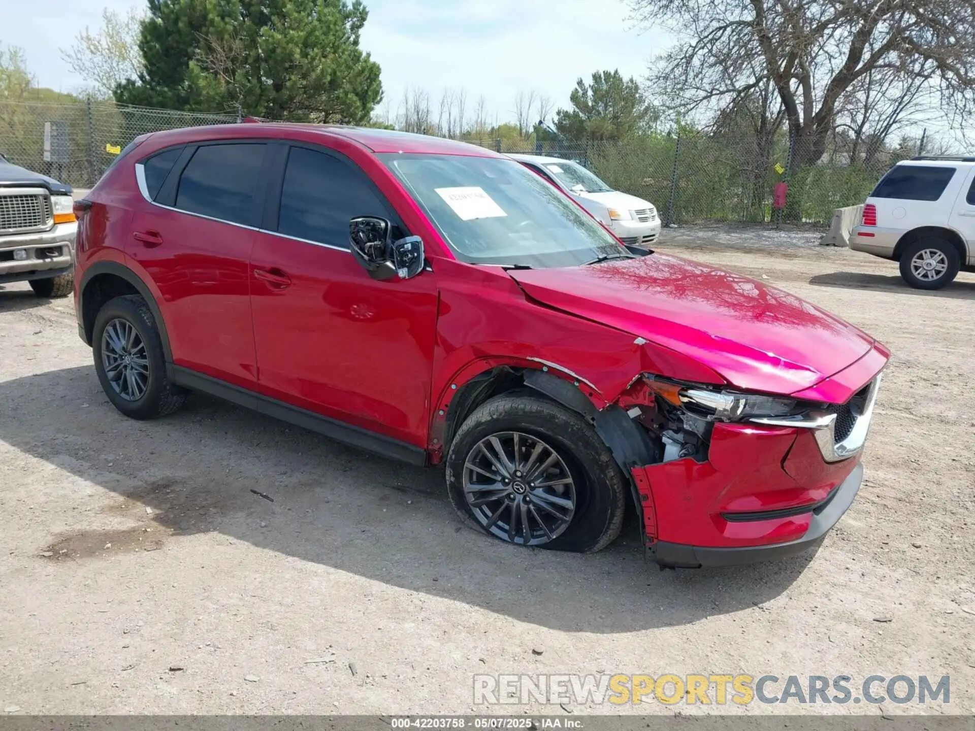 1 Photograph of a damaged car JM3KFBCM2L0846174 MAZDA CX-5 2020