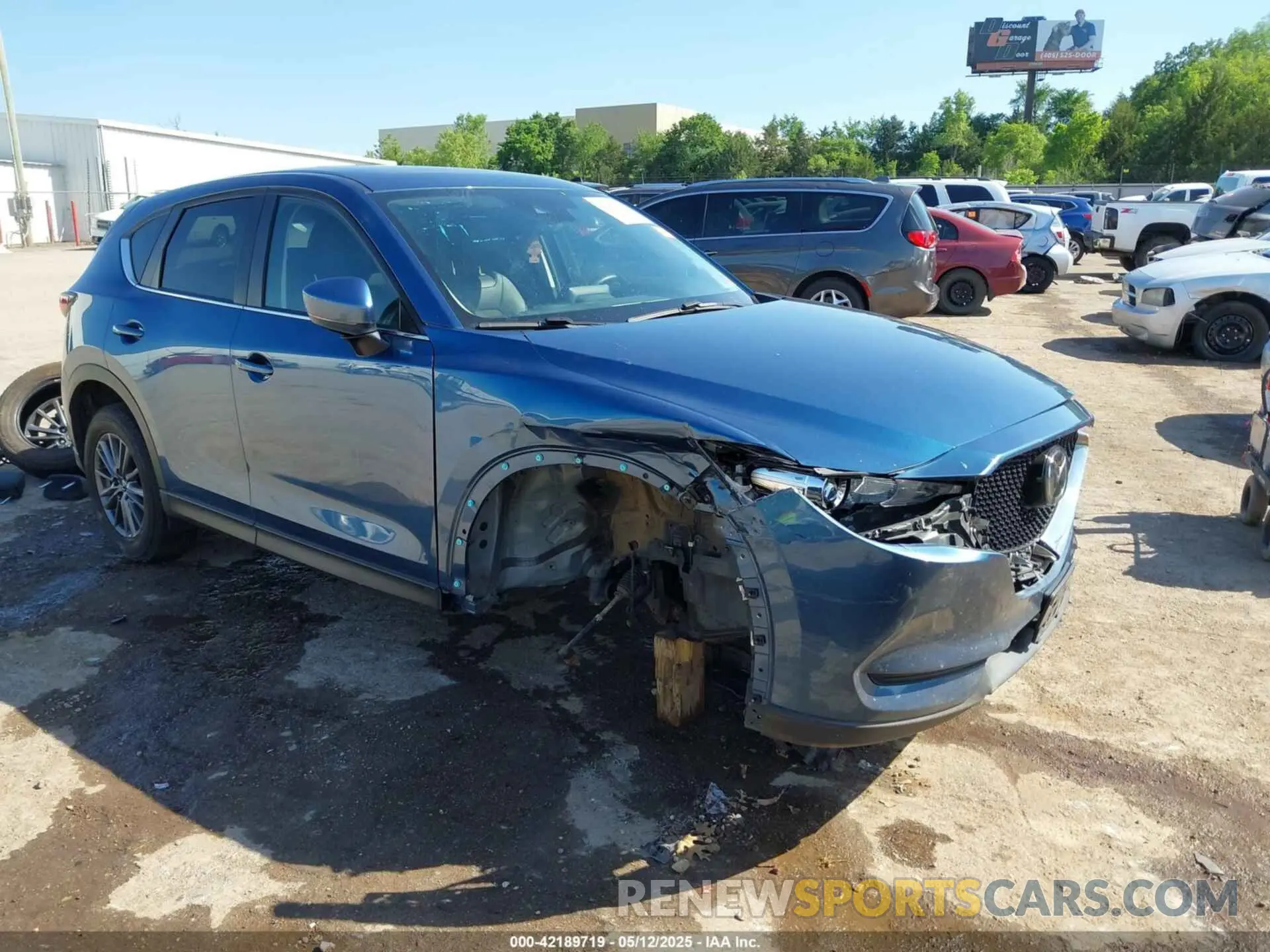 1 Photograph of a damaged car JM3KFBCM2L0848233 MAZDA CX-5 2020
