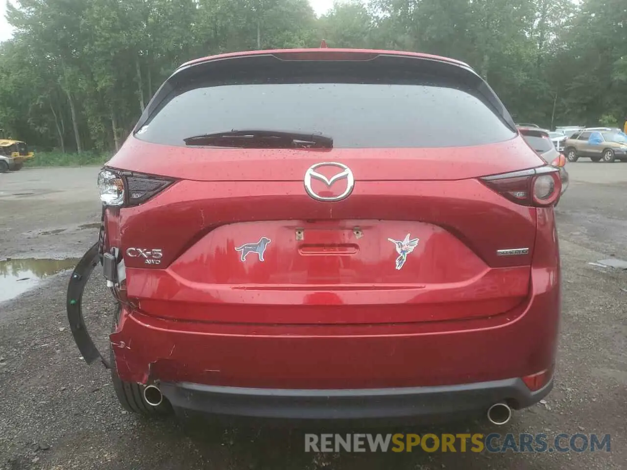6 Фотография поврежденного автомобиля JM3KFBCM2L1775519 MAZDA CX-5 2020