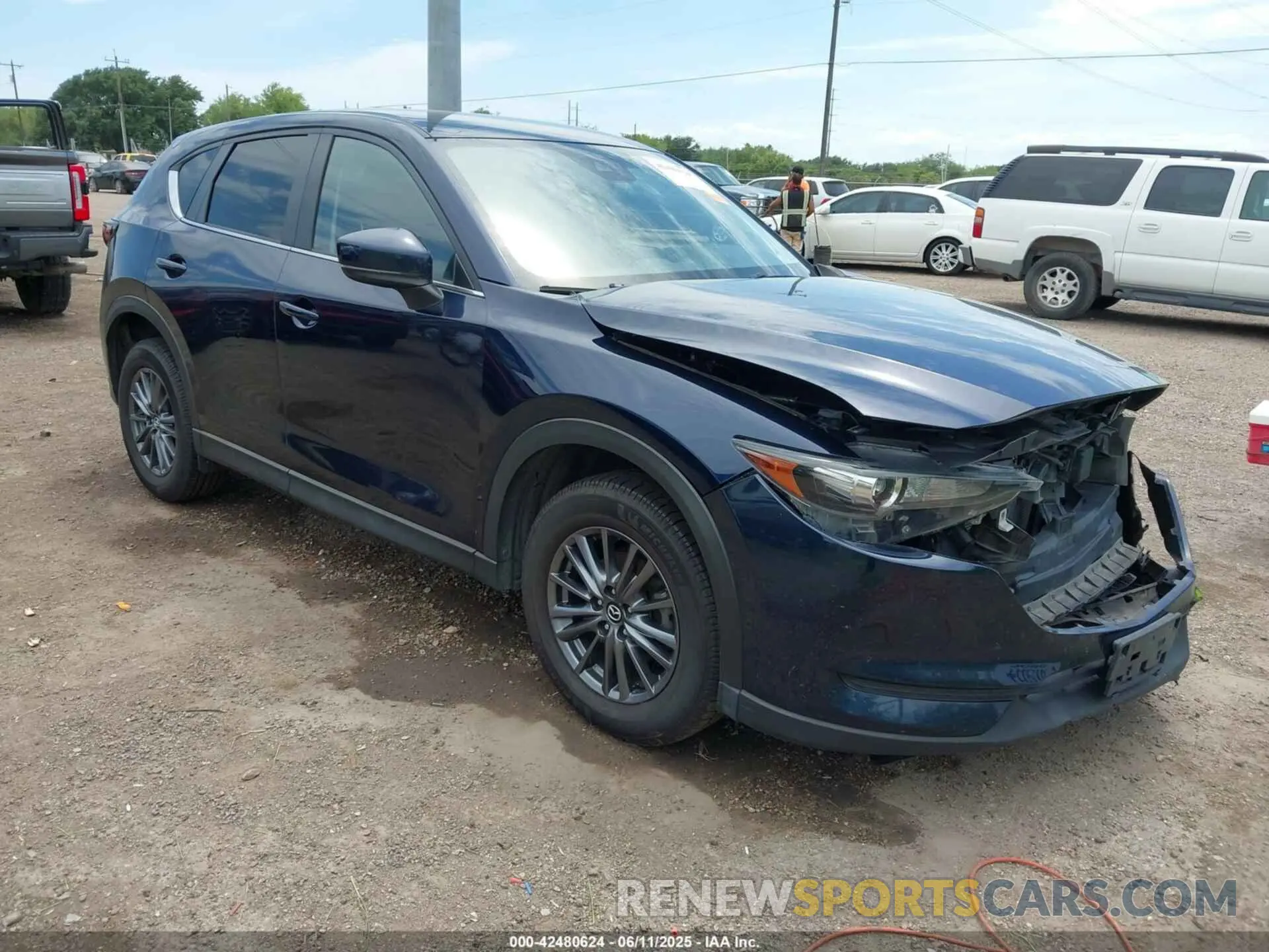 1 Фотография поврежденного автомобиля JM3KFBCM5L0862434 MAZDA CX-5 2020