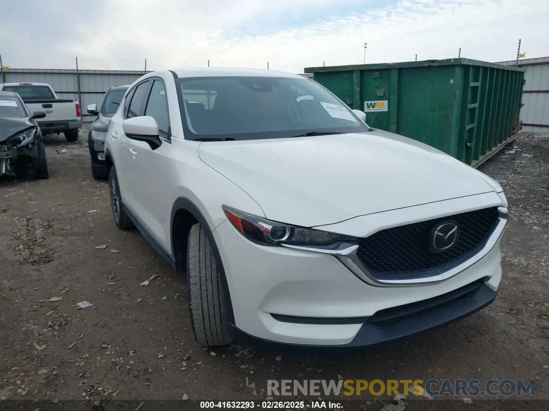 1 Photograph of a damaged car JM3KFBCM6L0764982 MAZDA CX-5 2020