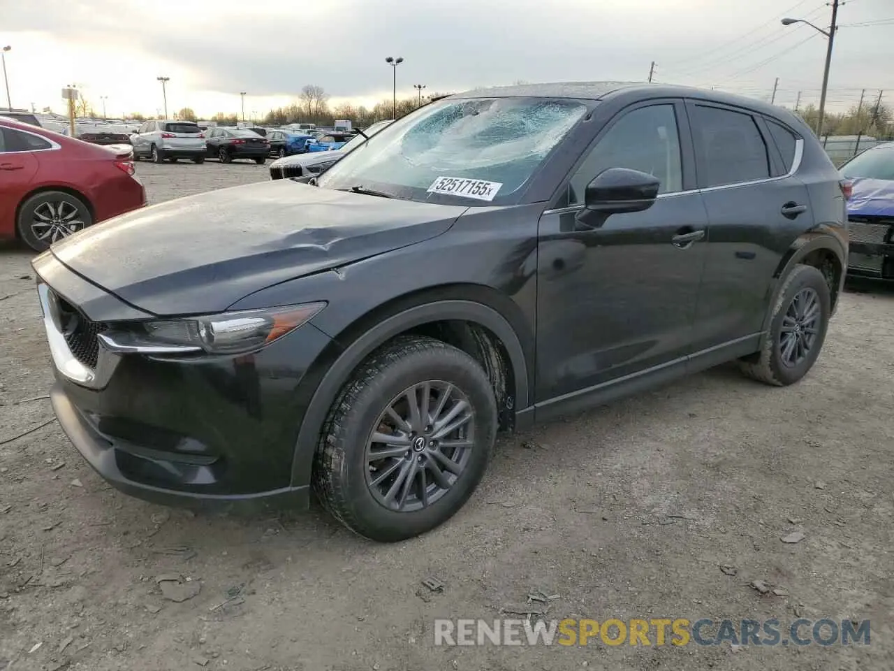 1 Photograph of a damaged car JM3KFBCM6L1807713 MAZDA CX-5 2020