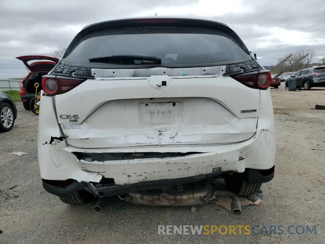 6 Photograph of a damaged car JM3KFBCM8L1789067 MAZDA CX-5 2020