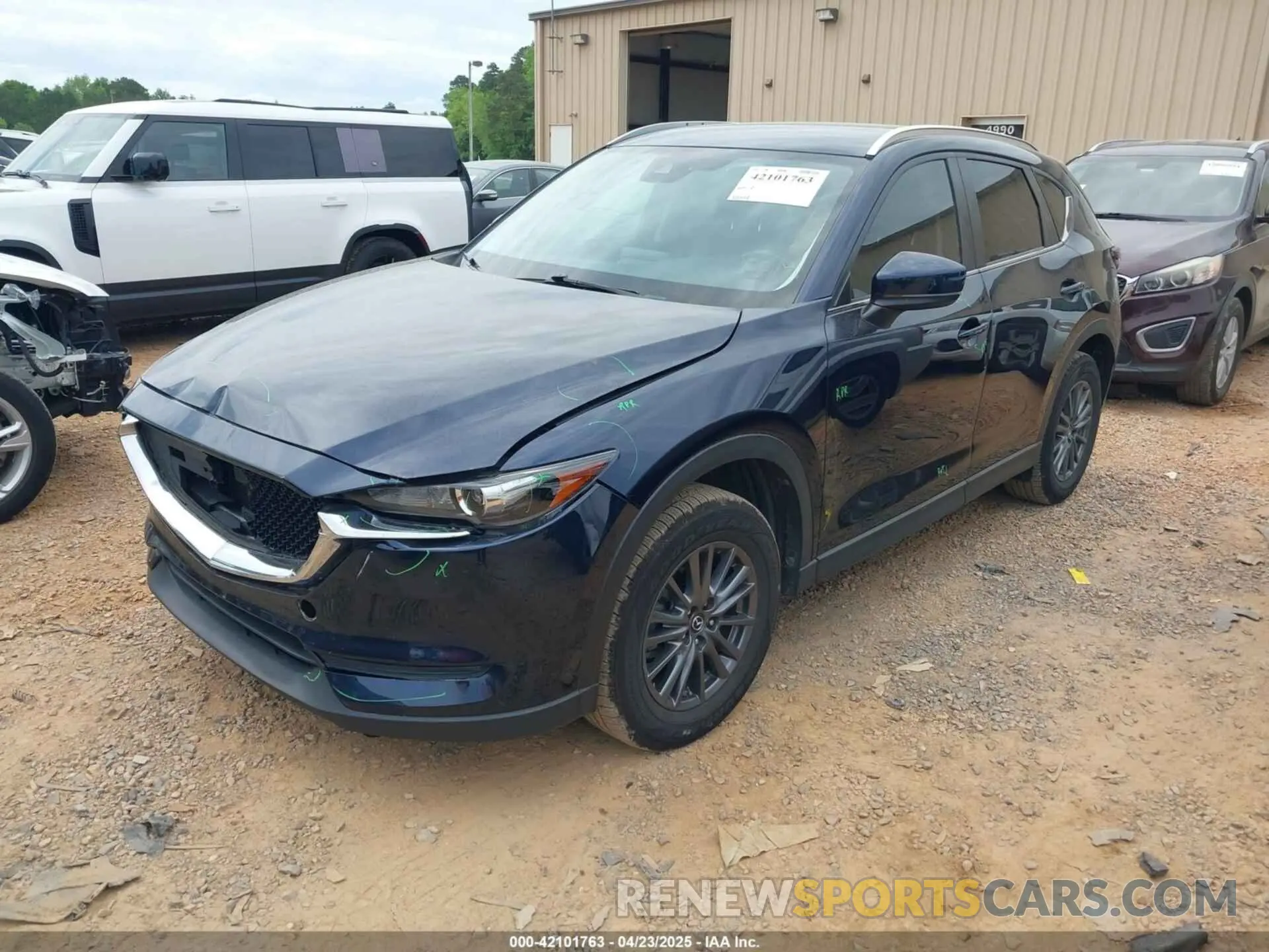 2 Фотография поврежденного автомобиля JM3KFBCM9L0741535 MAZDA CX-5 2020
