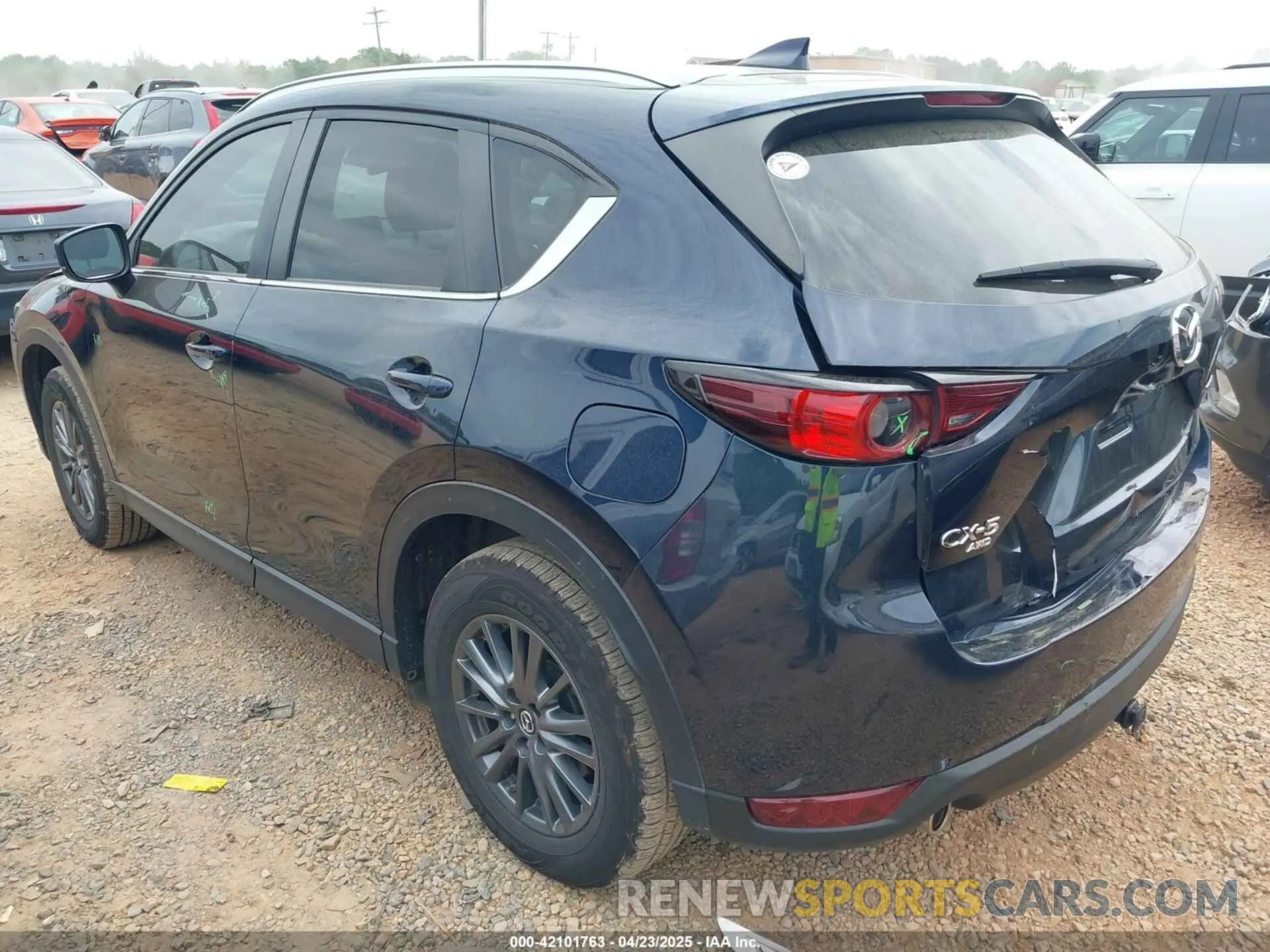 3 Фотография поврежденного автомобиля JM3KFBCM9L0741535 MAZDA CX-5 2020