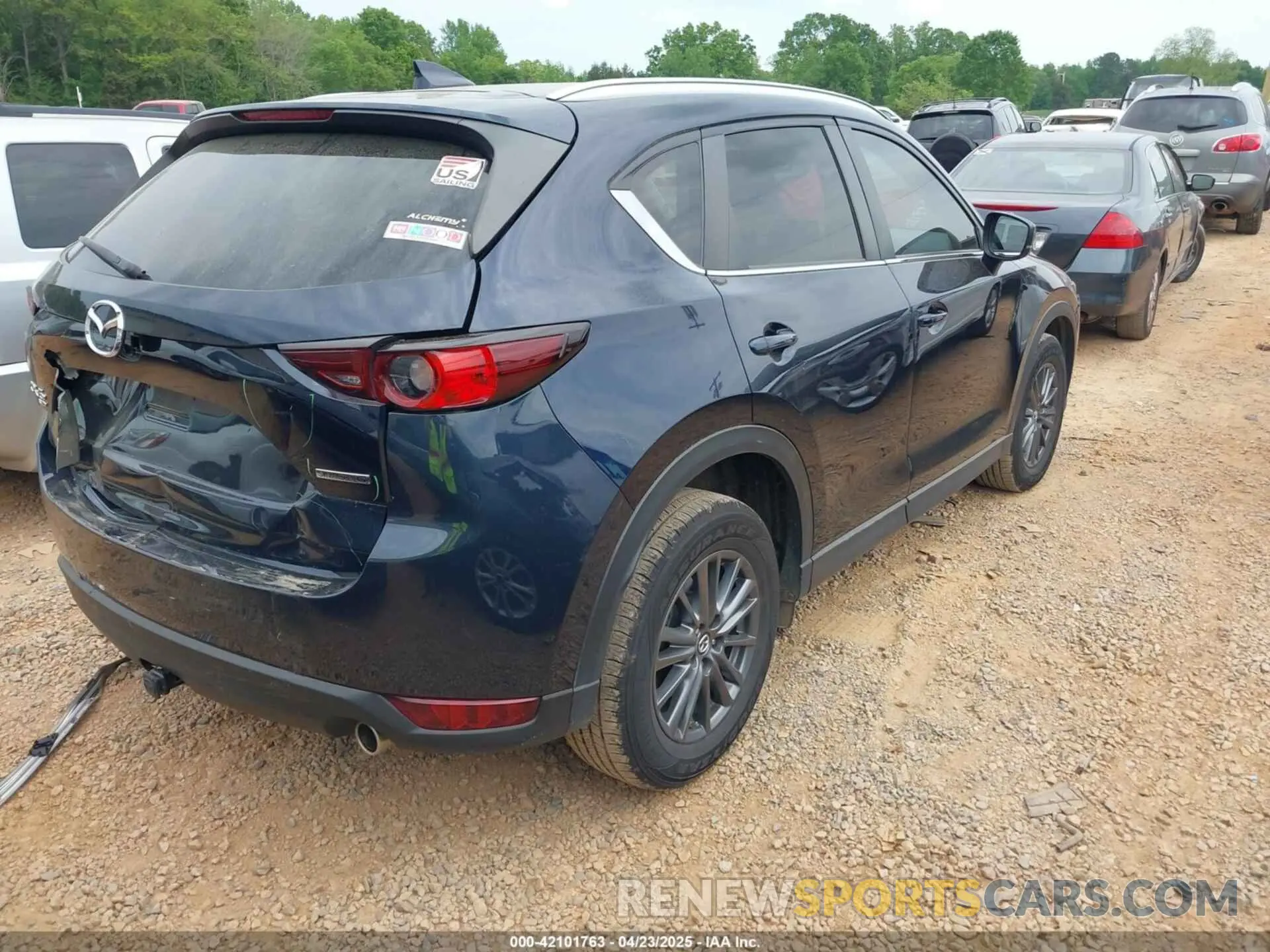 4 Фотография поврежденного автомобиля JM3KFBCM9L0741535 MAZDA CX-5 2020