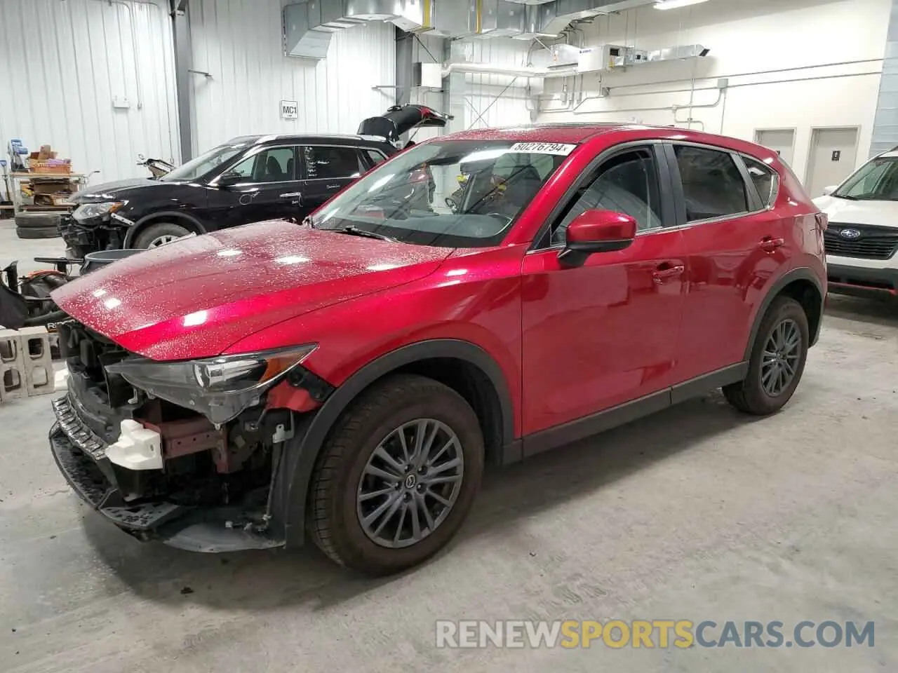 1 Photograph of a damaged car JM3KFBCM9L0746802 MAZDA CX-5 2020
