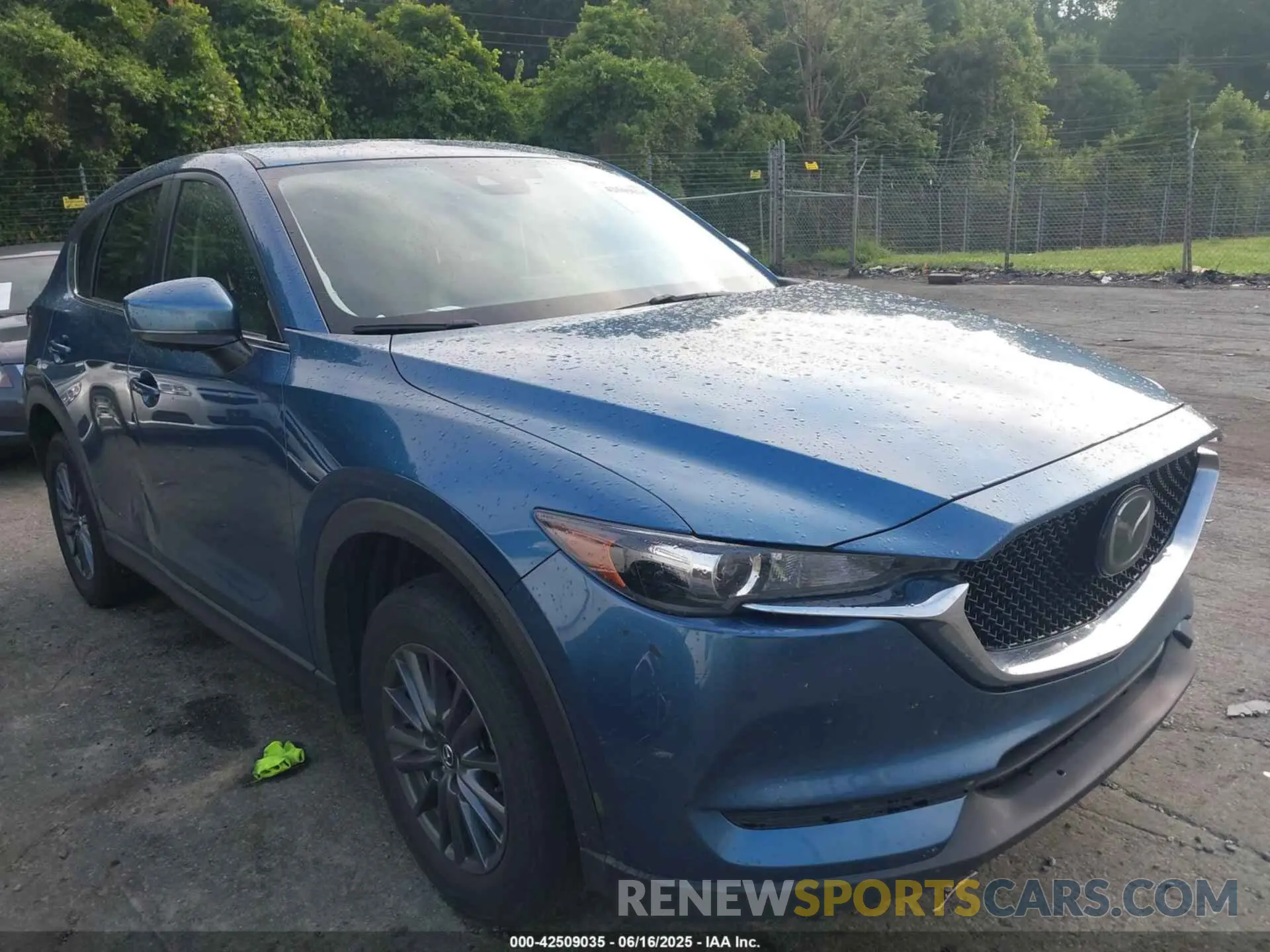 1 Photograph of a damaged car JM3KFBCM9L0747657 MAZDA CX-5 2020