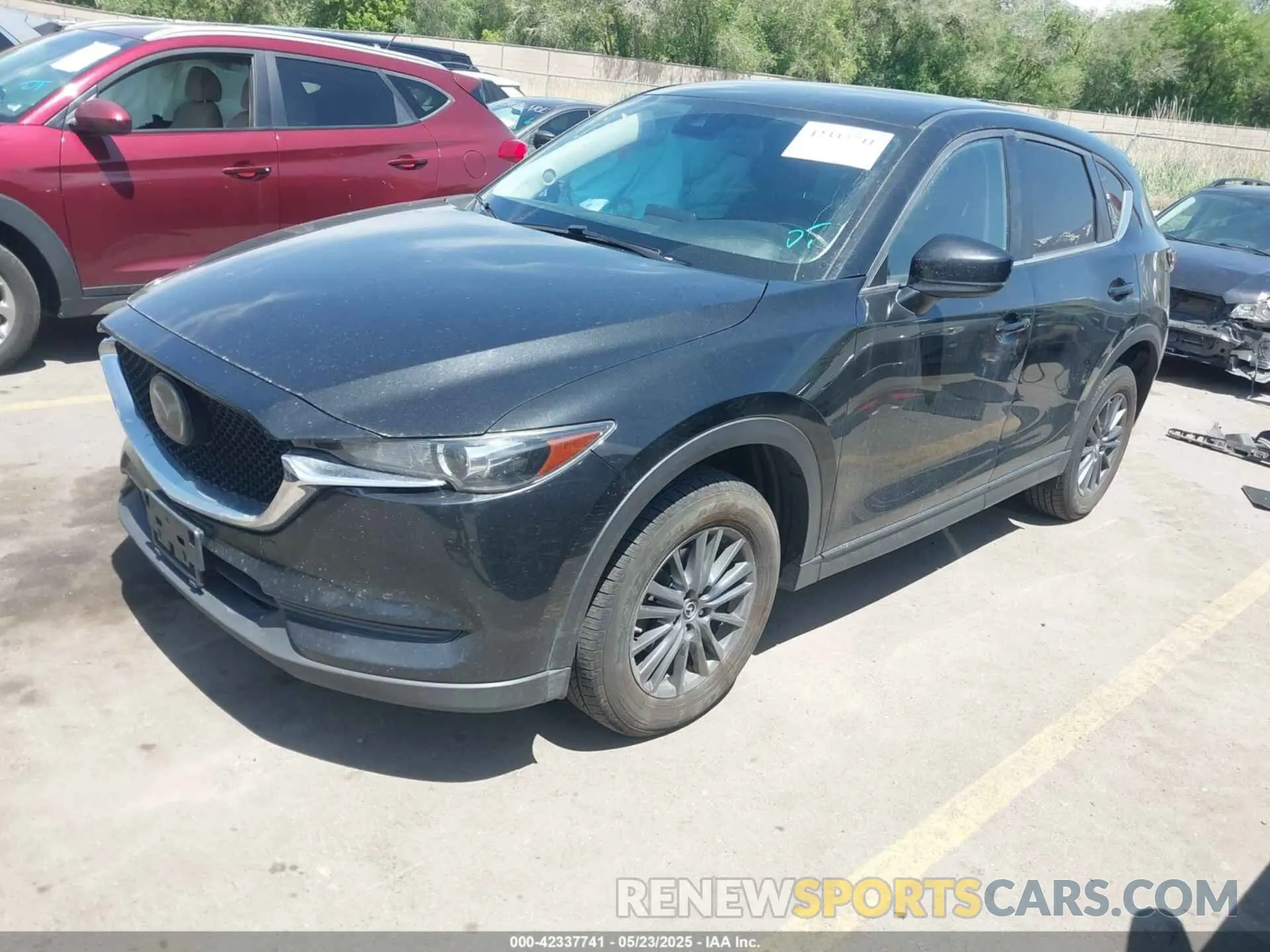 2 Фотография поврежденного автомобиля JM3KFBCMXL0741835 MAZDA CX-5 2020