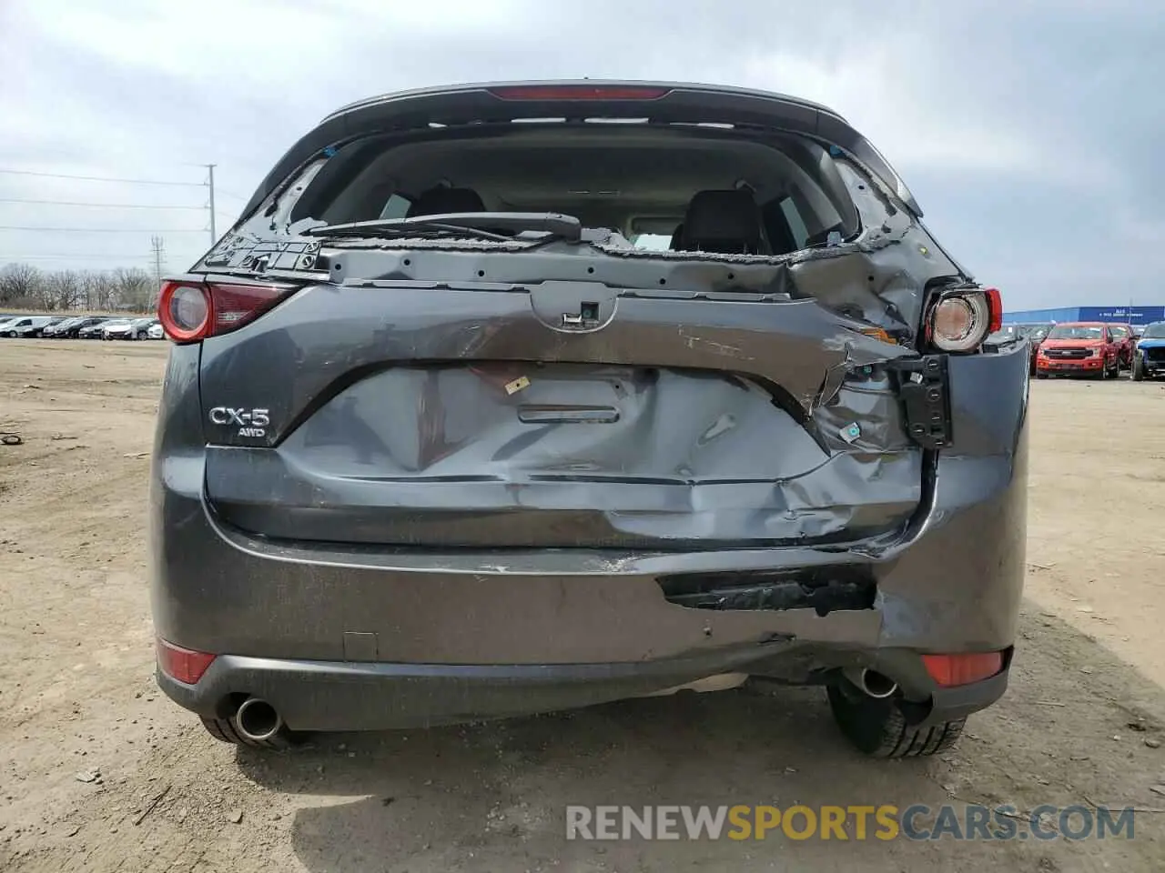 6 Photograph of a damaged car JM3KFBCMXL0850974 MAZDA CX-5 2020
