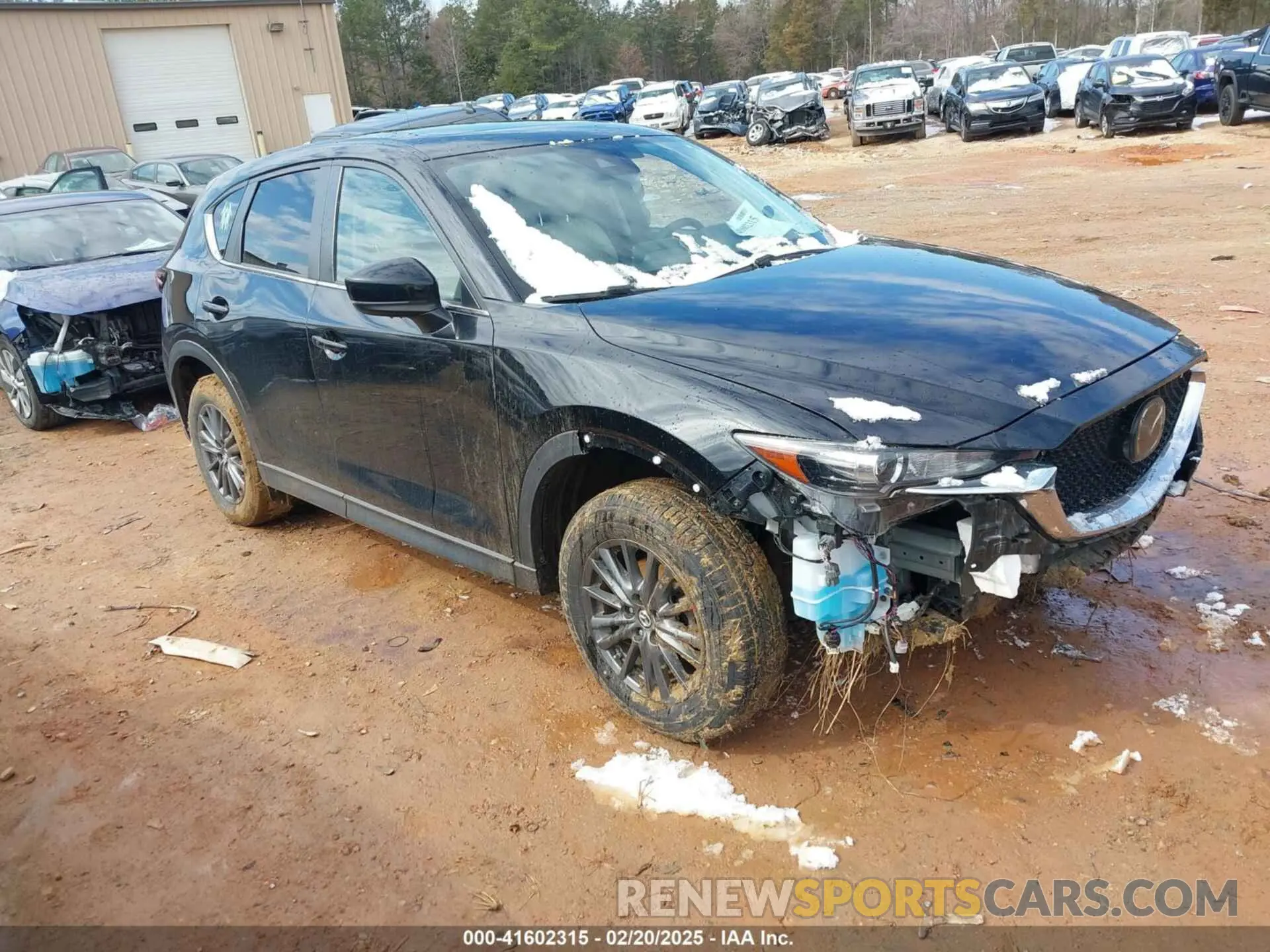 1 Photograph of a damaged car JM3KFBCMXL1741182 MAZDA CX-5 2020