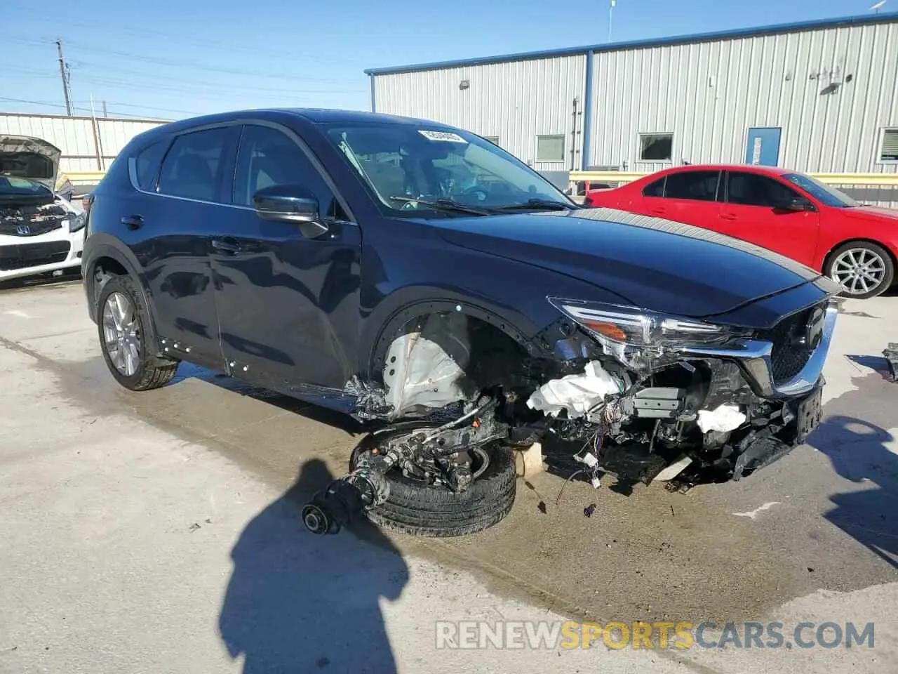 4 Photograph of a damaged car JM3KFBDM5L0805634 MAZDA CX-5 2020
