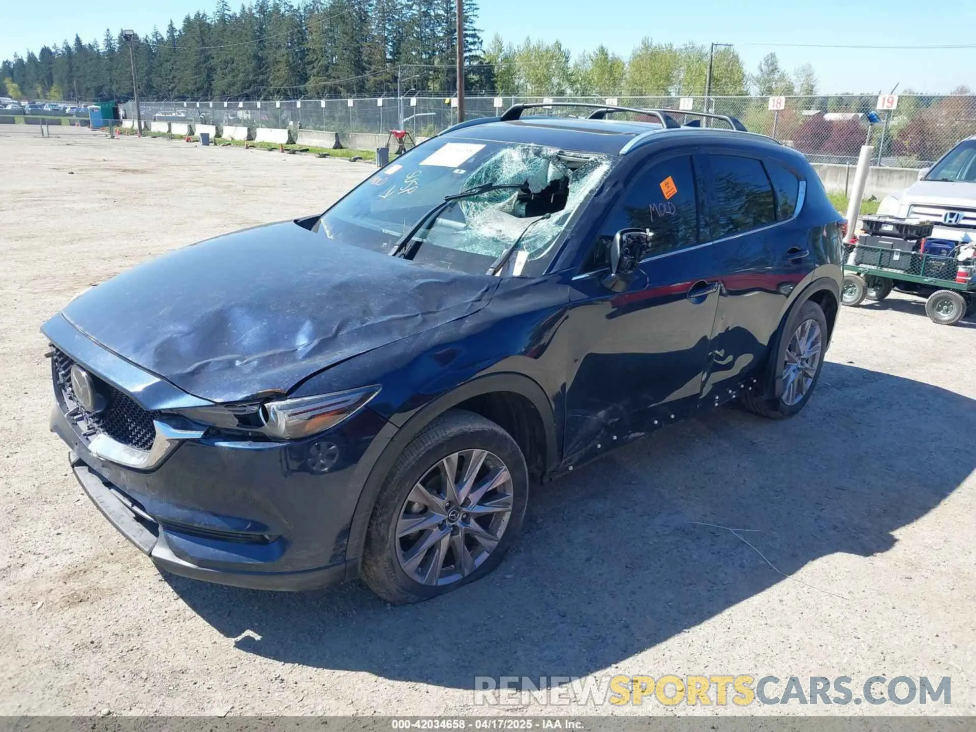 2 Photograph of a damaged car JM3KFBDM7L0724005 MAZDA CX-5 2020