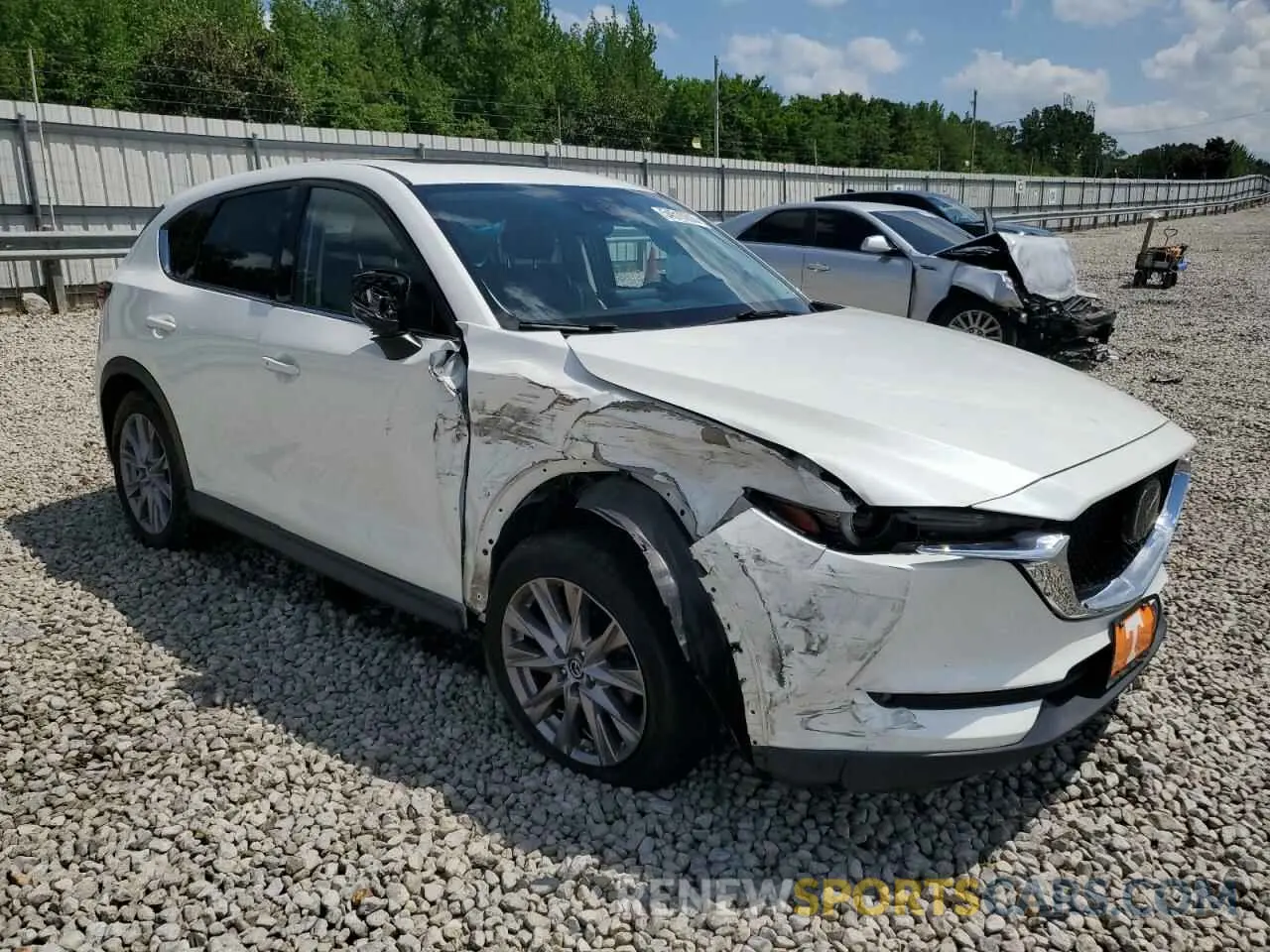 4 Фотография поврежденного автомобиля JM3KFBDM8L0735403 MAZDA CX-5 2020
