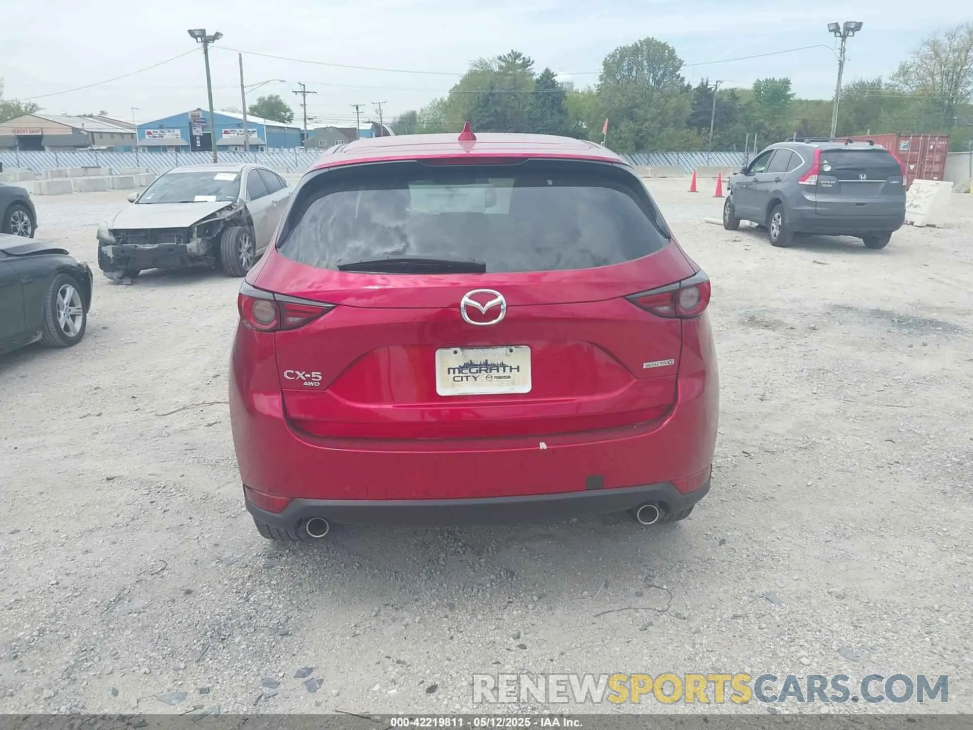 17 Photograph of a damaged car JM3KFBDM9L1787228 MAZDA CX-5 2020