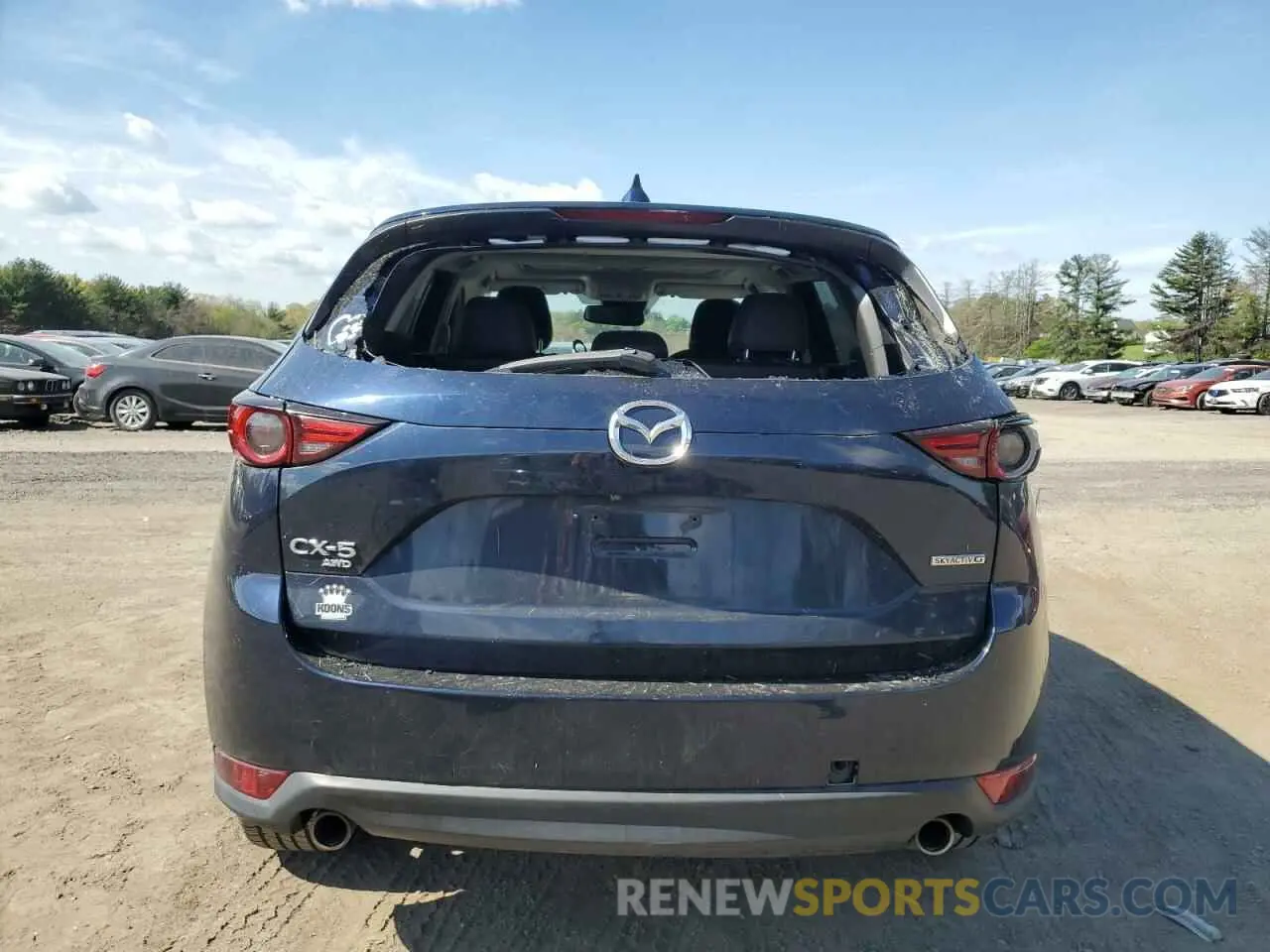 6 Photograph of a damaged car JM3KFBDM9L1816727 MAZDA CX-5 2020