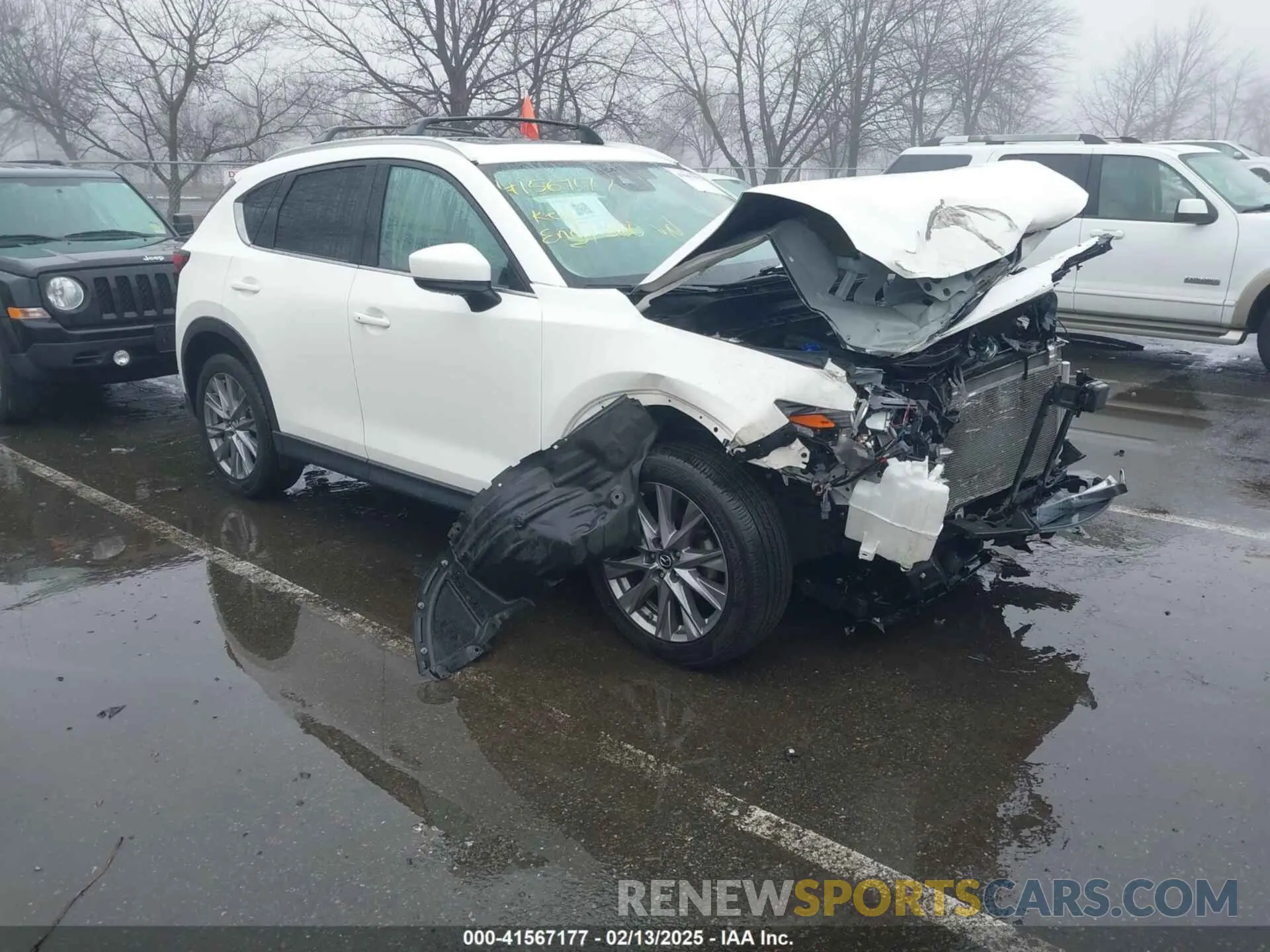 1 Photograph of a damaged car JM3KFBDMXL0785865 MAZDA CX-5 2020