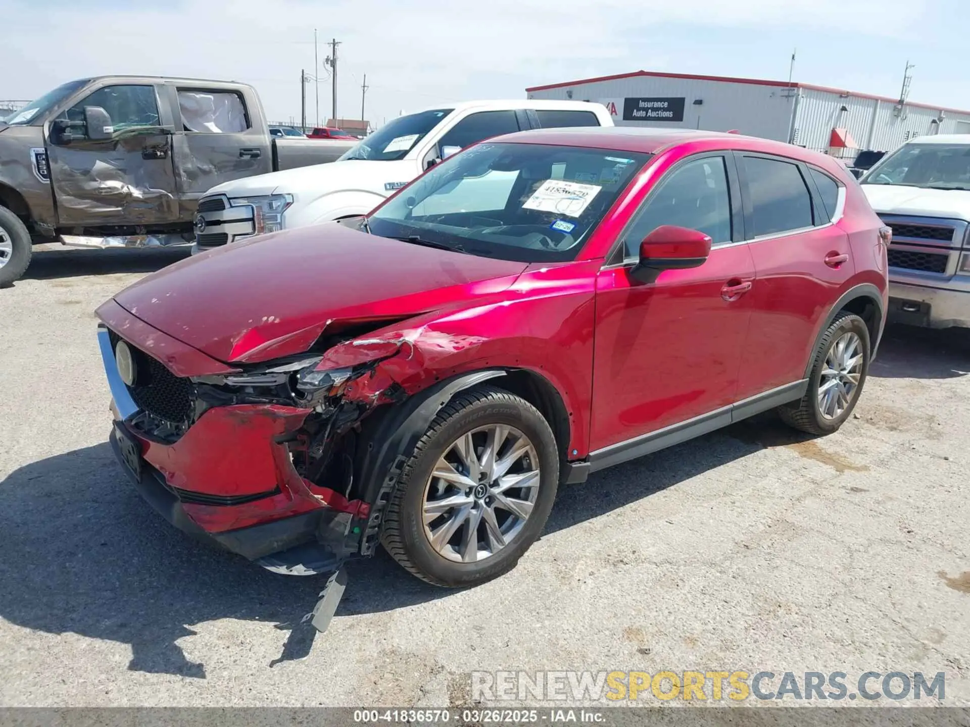 2 Фотография поврежденного автомобиля JM3KFBDMXL1747319 MAZDA CX-5 2020