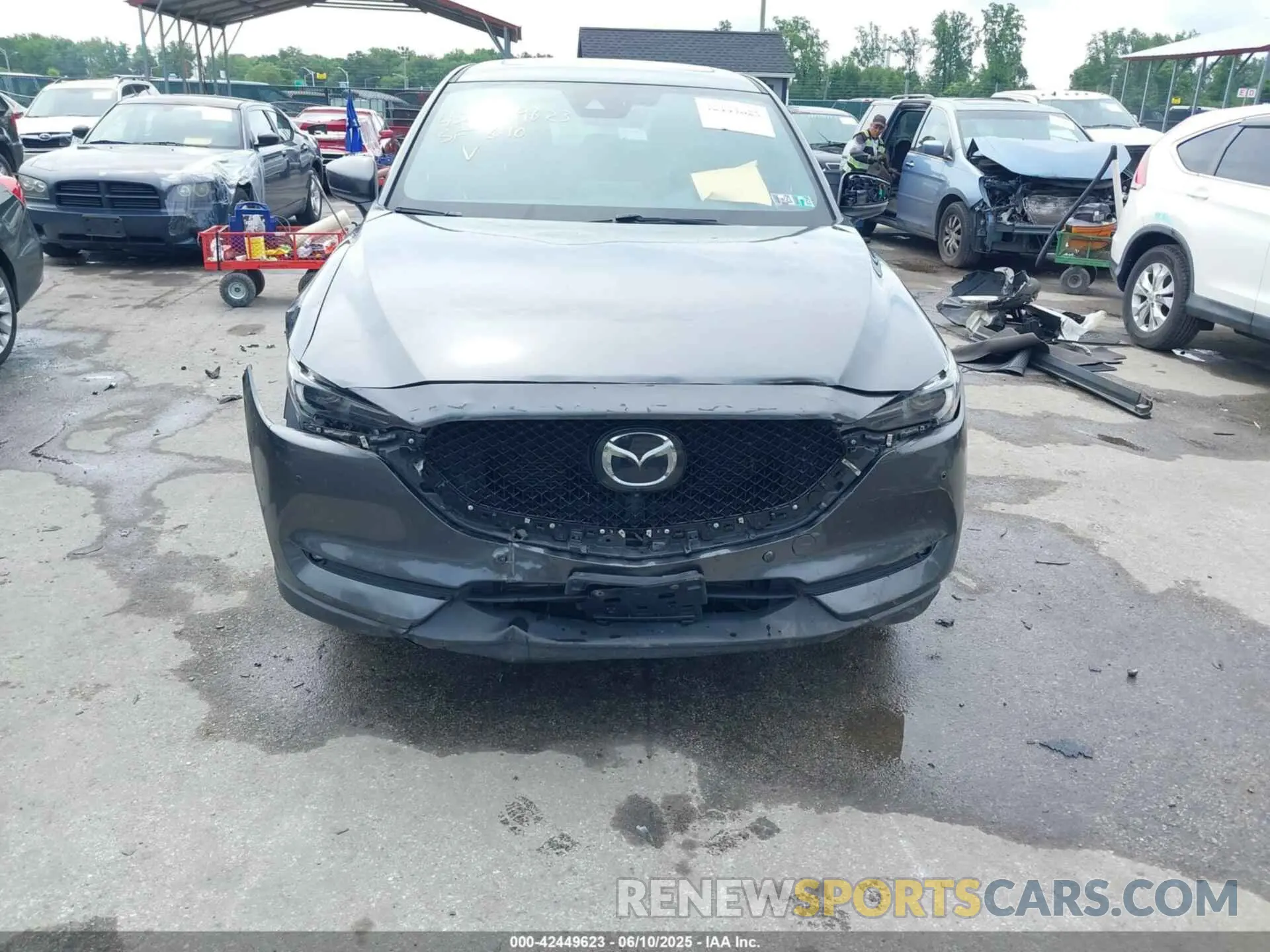 6 Photograph of a damaged car JM3KFBEY8L0822963 MAZDA CX-5 2020