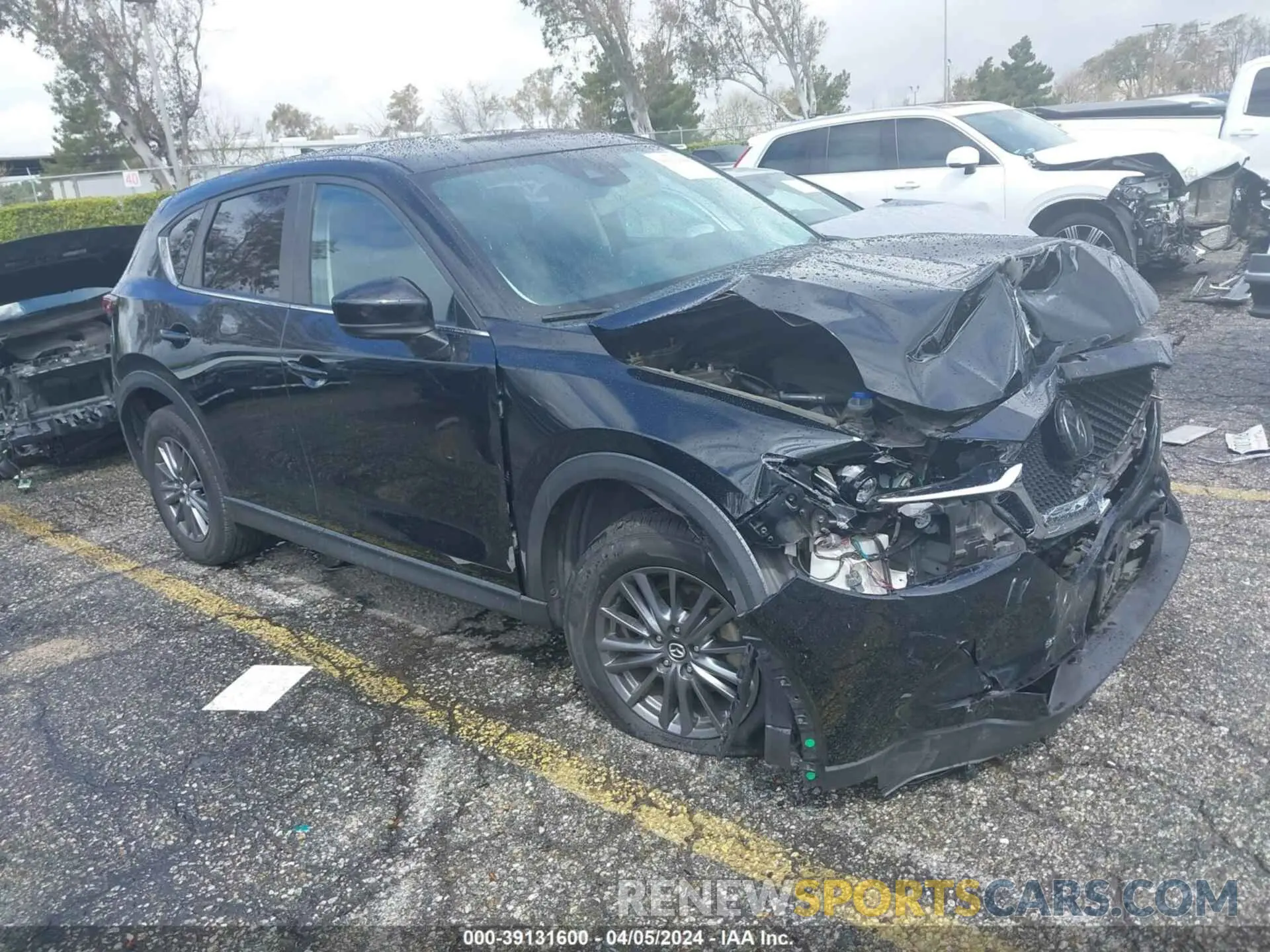 1 Photograph of a damaged car JM3KFABM1M0356760 MAZDA CX-5 2021