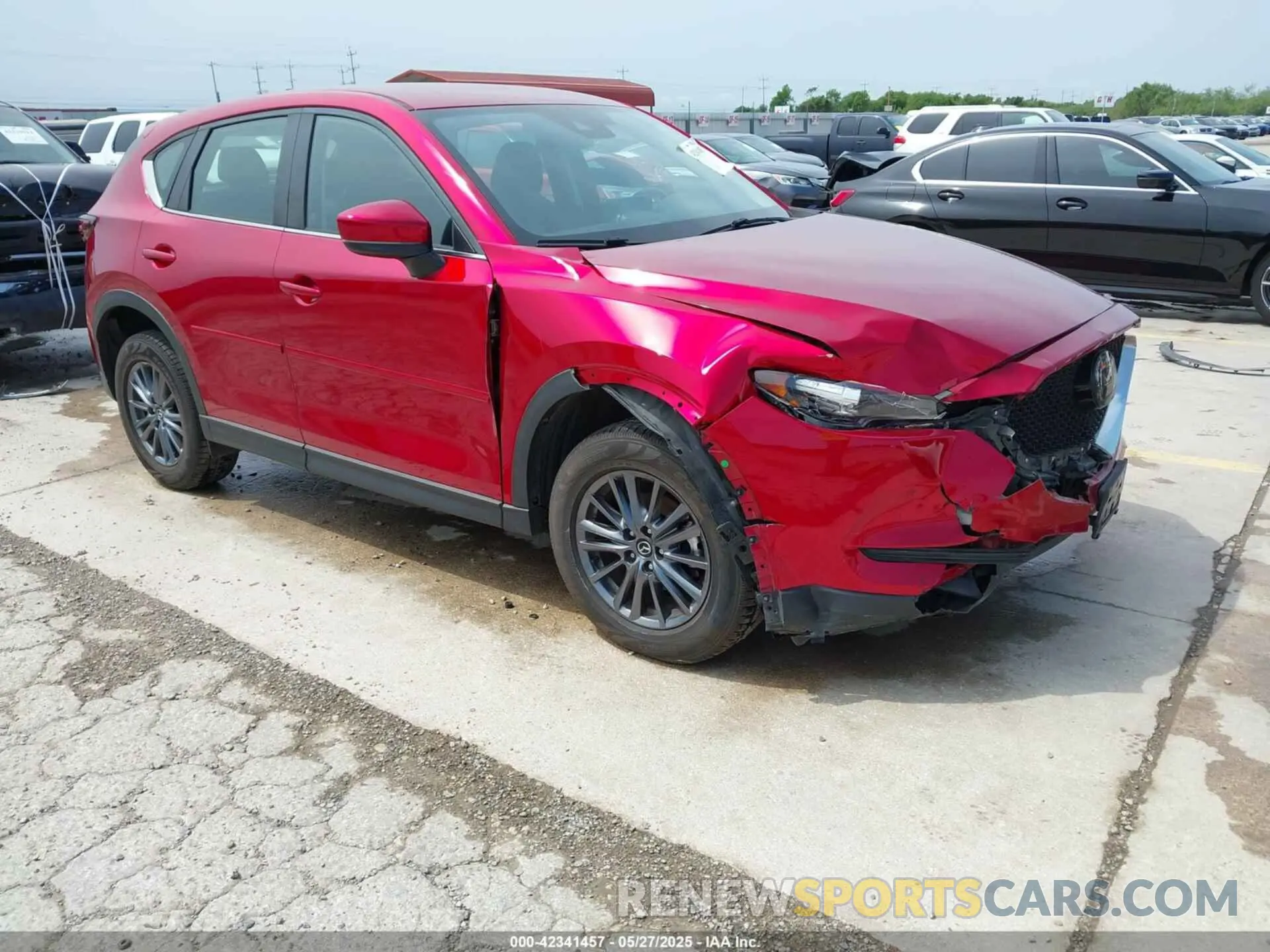 1 Photograph of a damaged car JM3KFABM3M0312615 MAZDA CX-5 2021