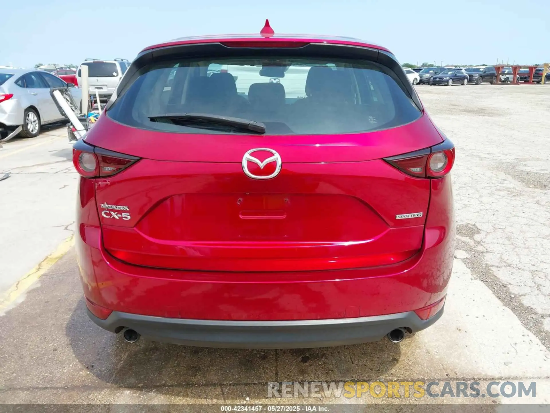 17 Photograph of a damaged car JM3KFABM3M0312615 MAZDA CX-5 2021