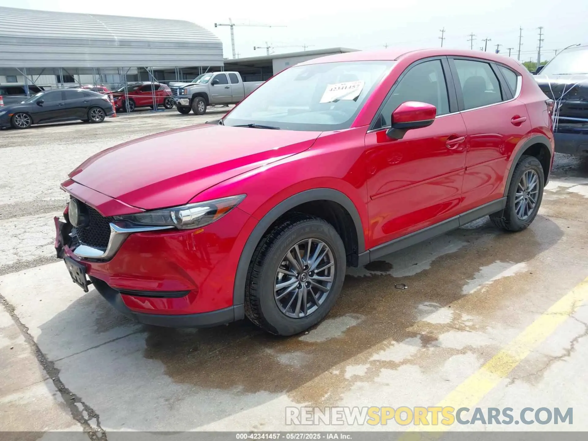 2 Photograph of a damaged car JM3KFABM3M0312615 MAZDA CX-5 2021