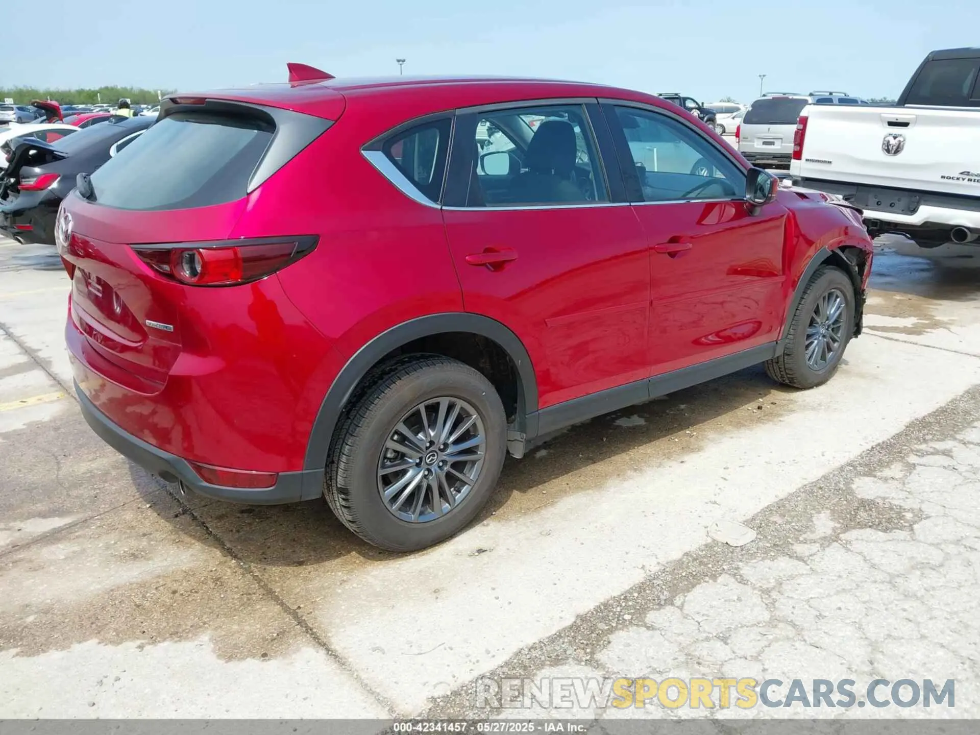 4 Photograph of a damaged car JM3KFABM3M0312615 MAZDA CX-5 2021