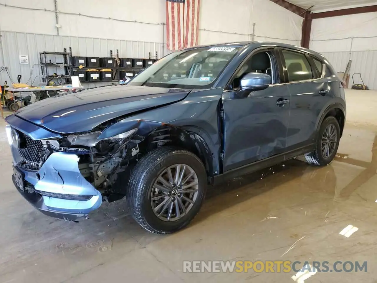 1 Фотография поврежденного автомобиля JM3KFABM7M0307207 MAZDA CX-5 2021