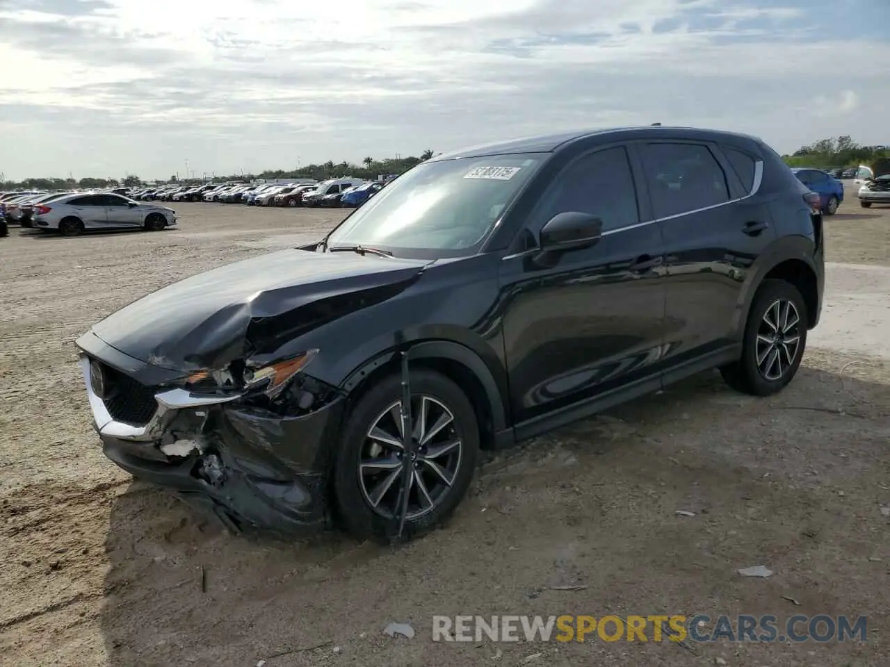 1 Фотография поврежденного автомобиля JM3KFABM9M0301909 MAZDA CX-5 2021