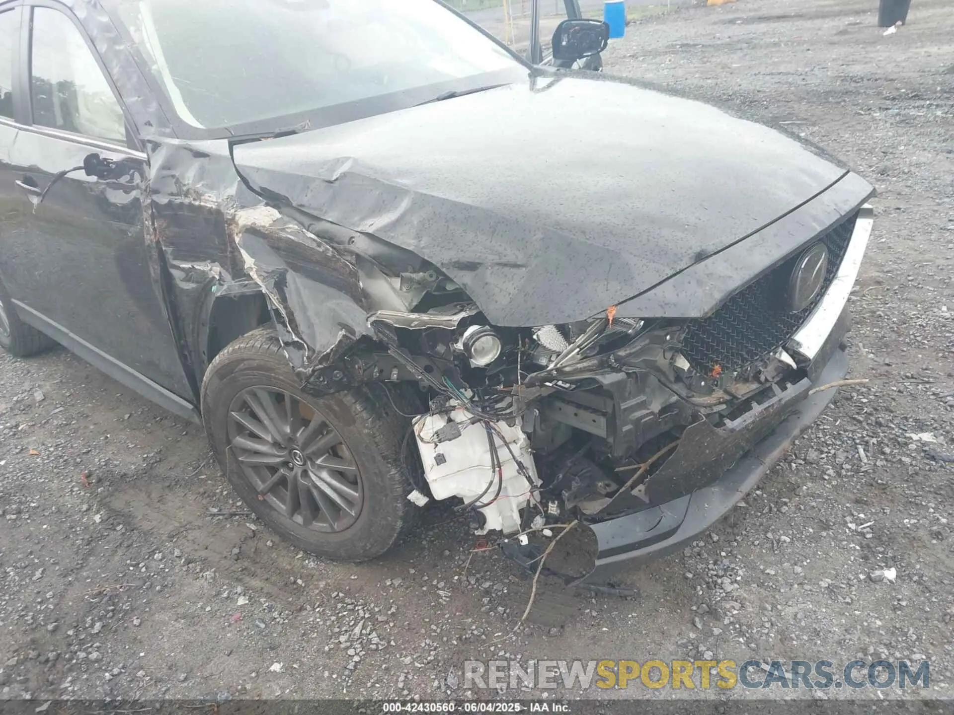 6 Photograph of a damaged car JM3KFACM0M0444391 MAZDA CX-5 2021
