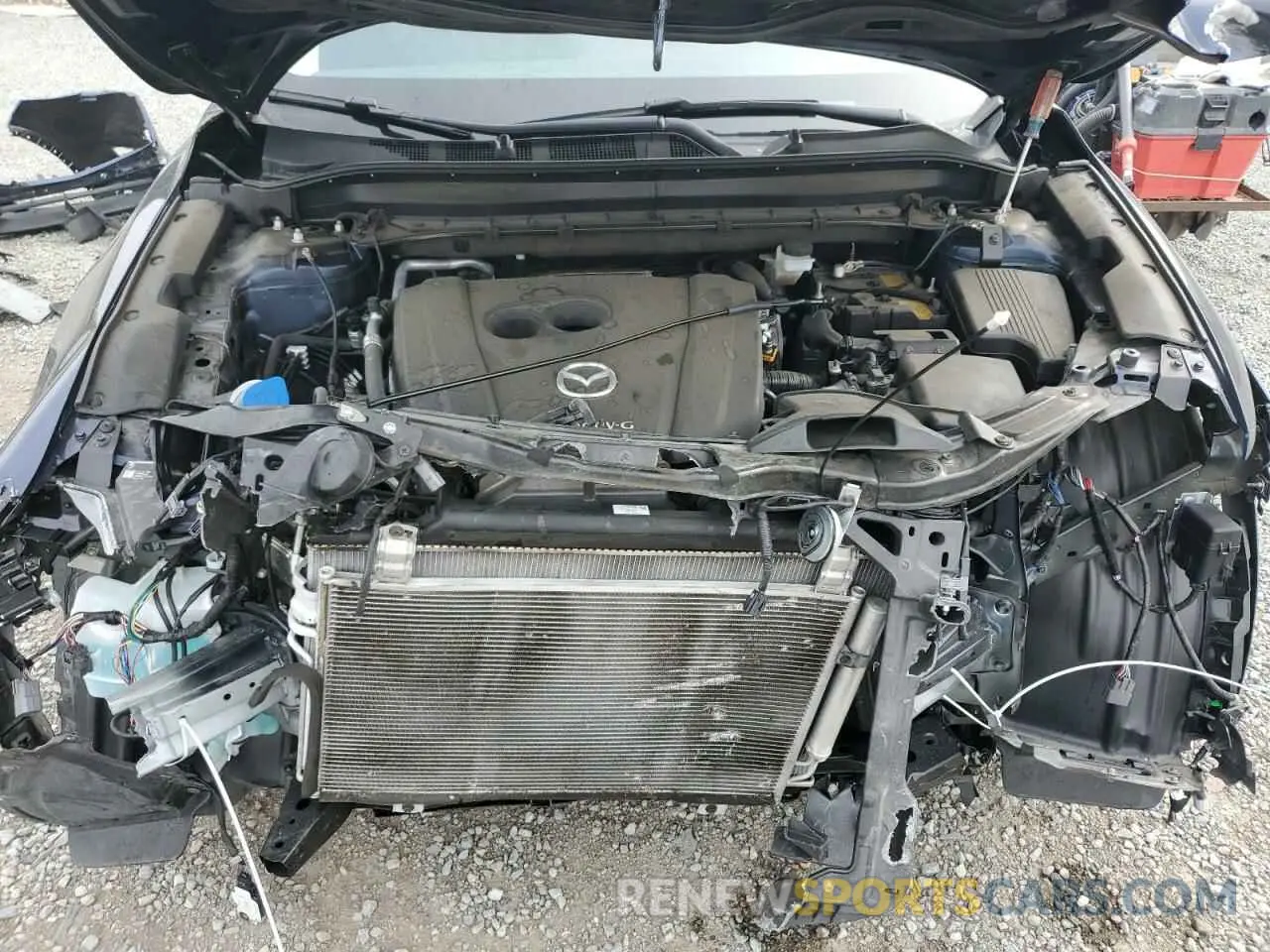 14 Фотография поврежденного автомобиля JM3KFACM1M0313910 MAZDA CX-5 2021