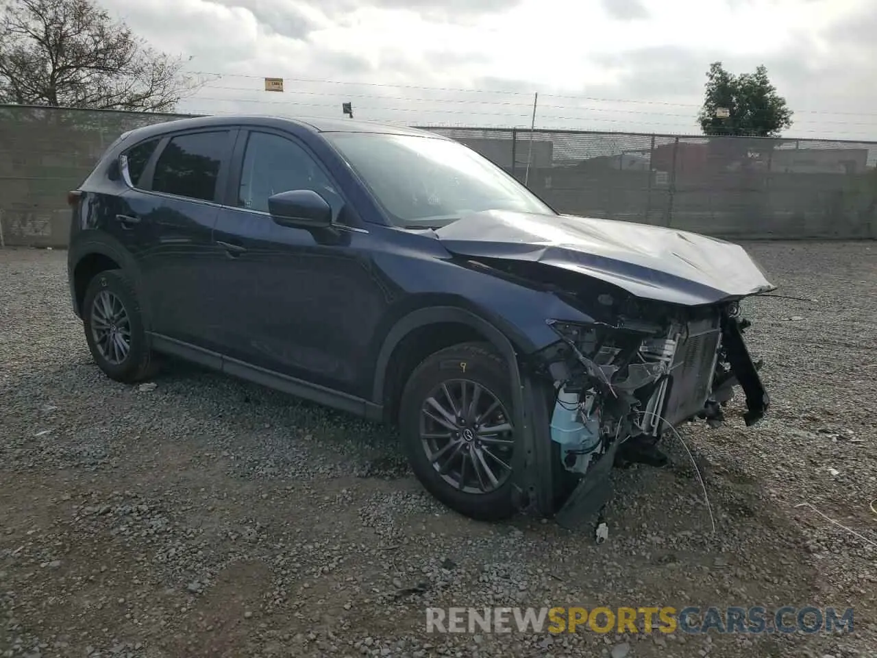 4 Фотография поврежденного автомобиля JM3KFACM1M0313910 MAZDA CX-5 2021