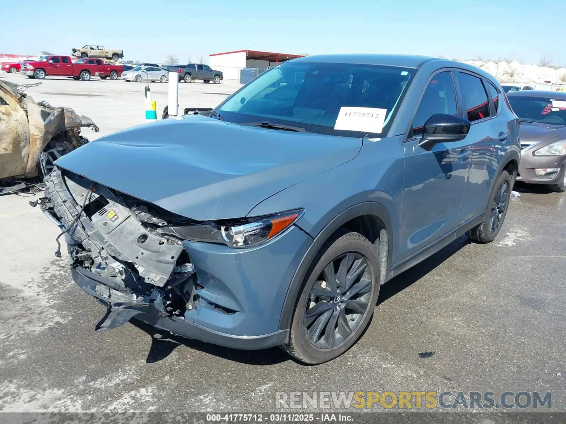 2 Фотография поврежденного автомобиля JM3KFACM1M0317763 MAZDA CX-5 2021