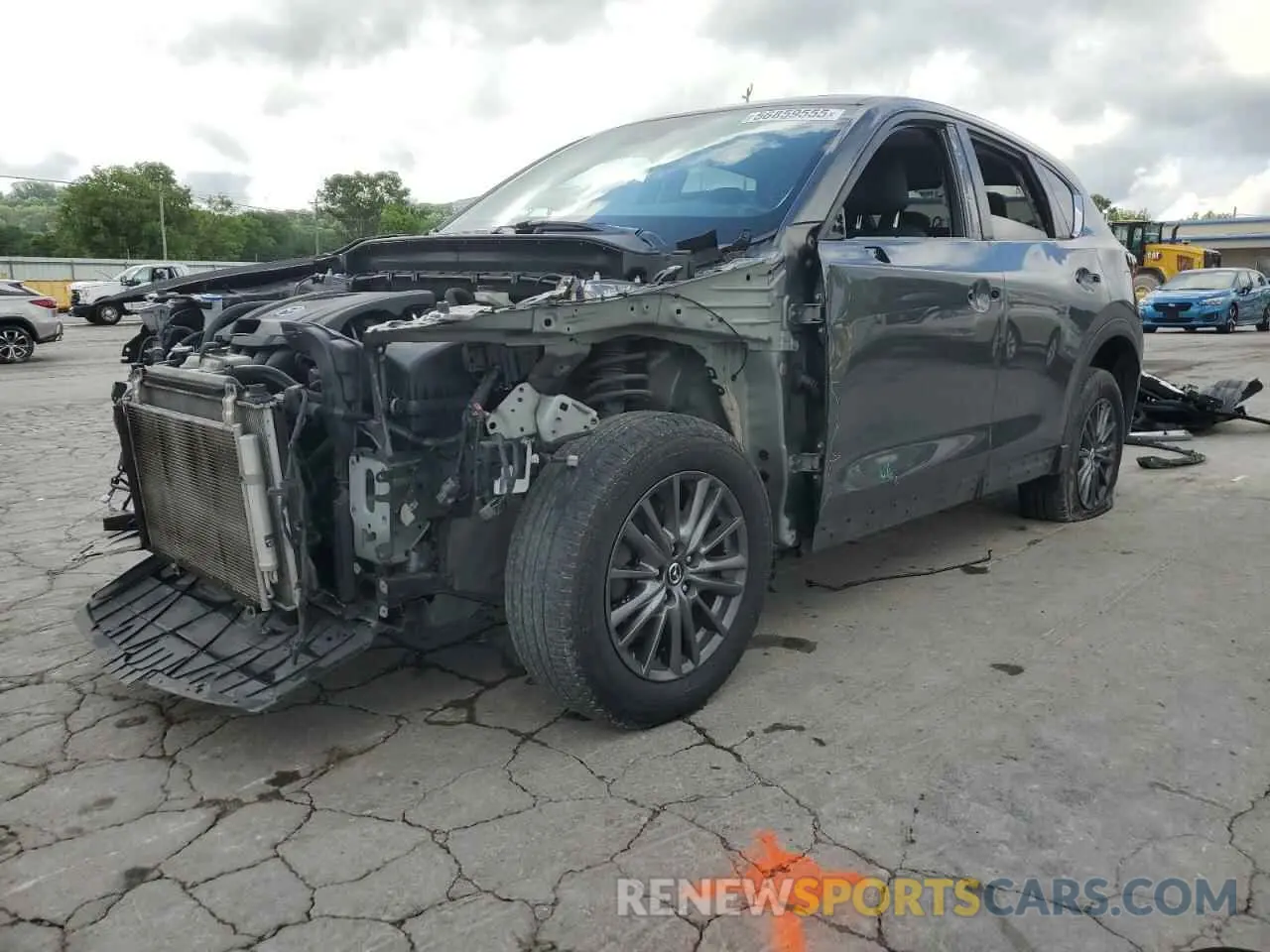 1 Photograph of a damaged car JM3KFACM1M0370429 MAZDA CX-5 2021