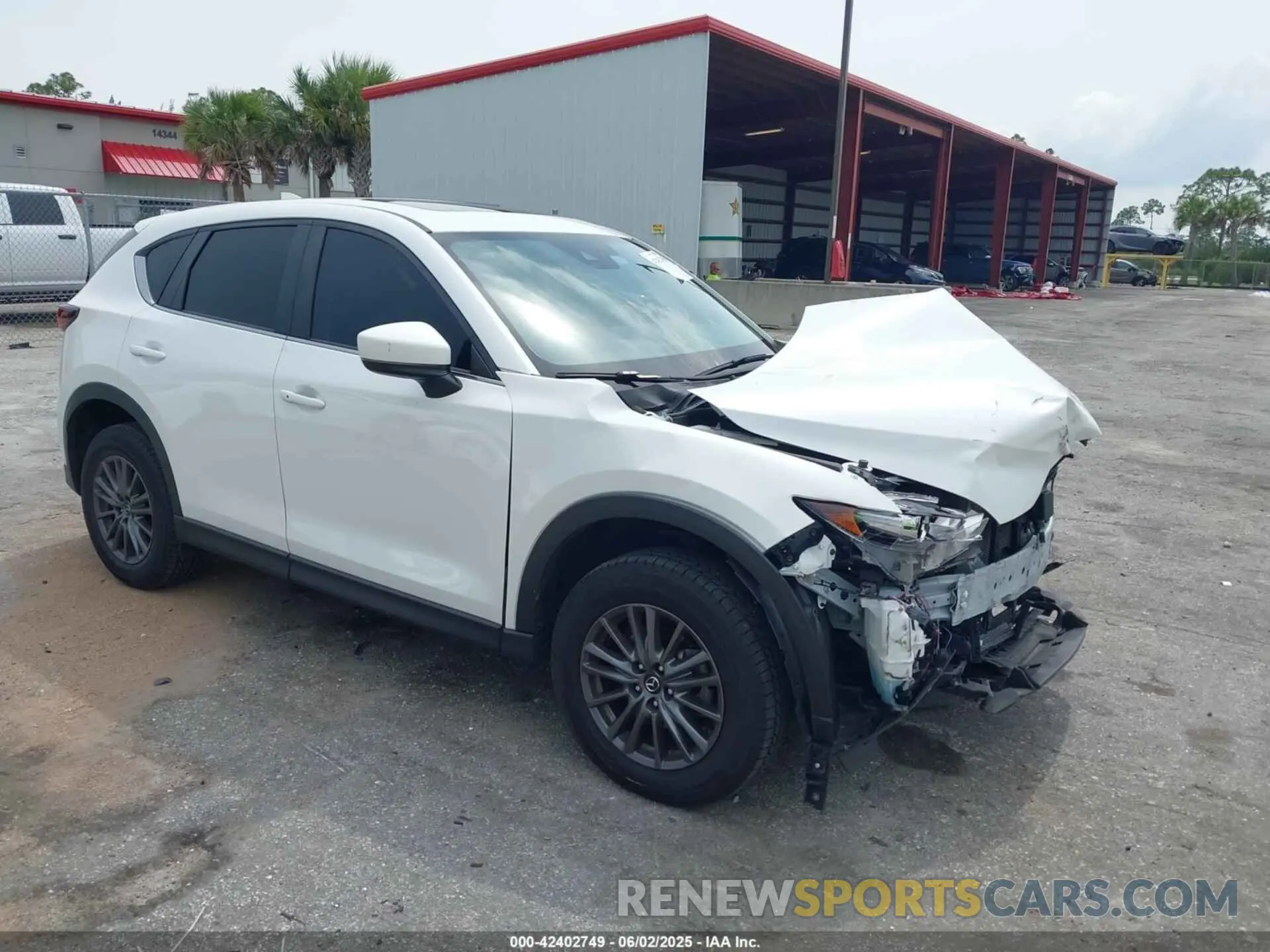 1 Photograph of a damaged car JM3KFACM1M0428782 MAZDA CX-5 2021