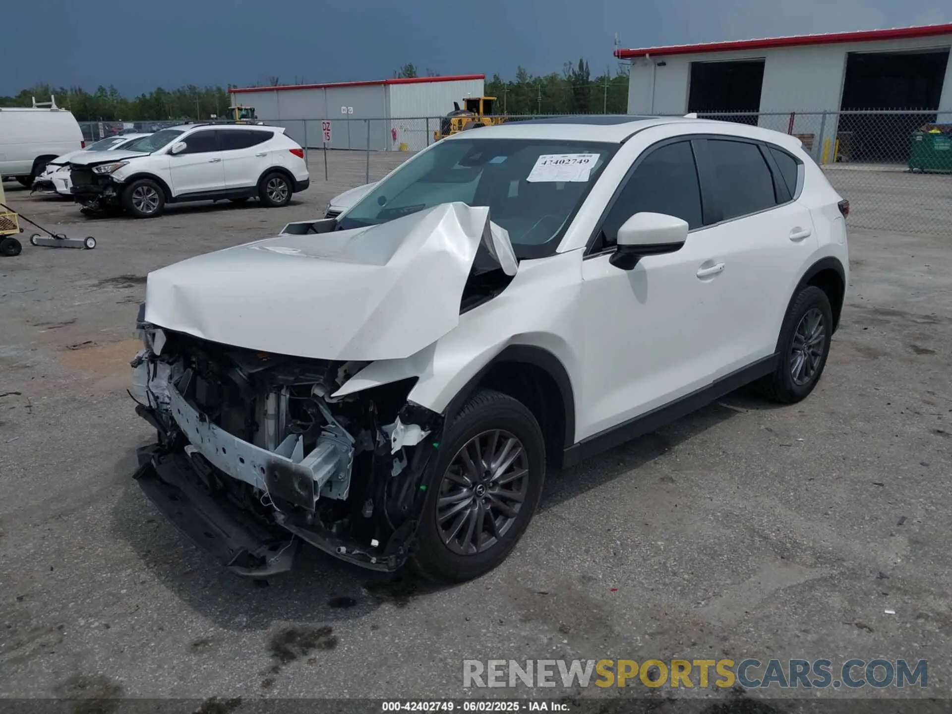 2 Photograph of a damaged car JM3KFACM1M0428782 MAZDA CX-5 2021